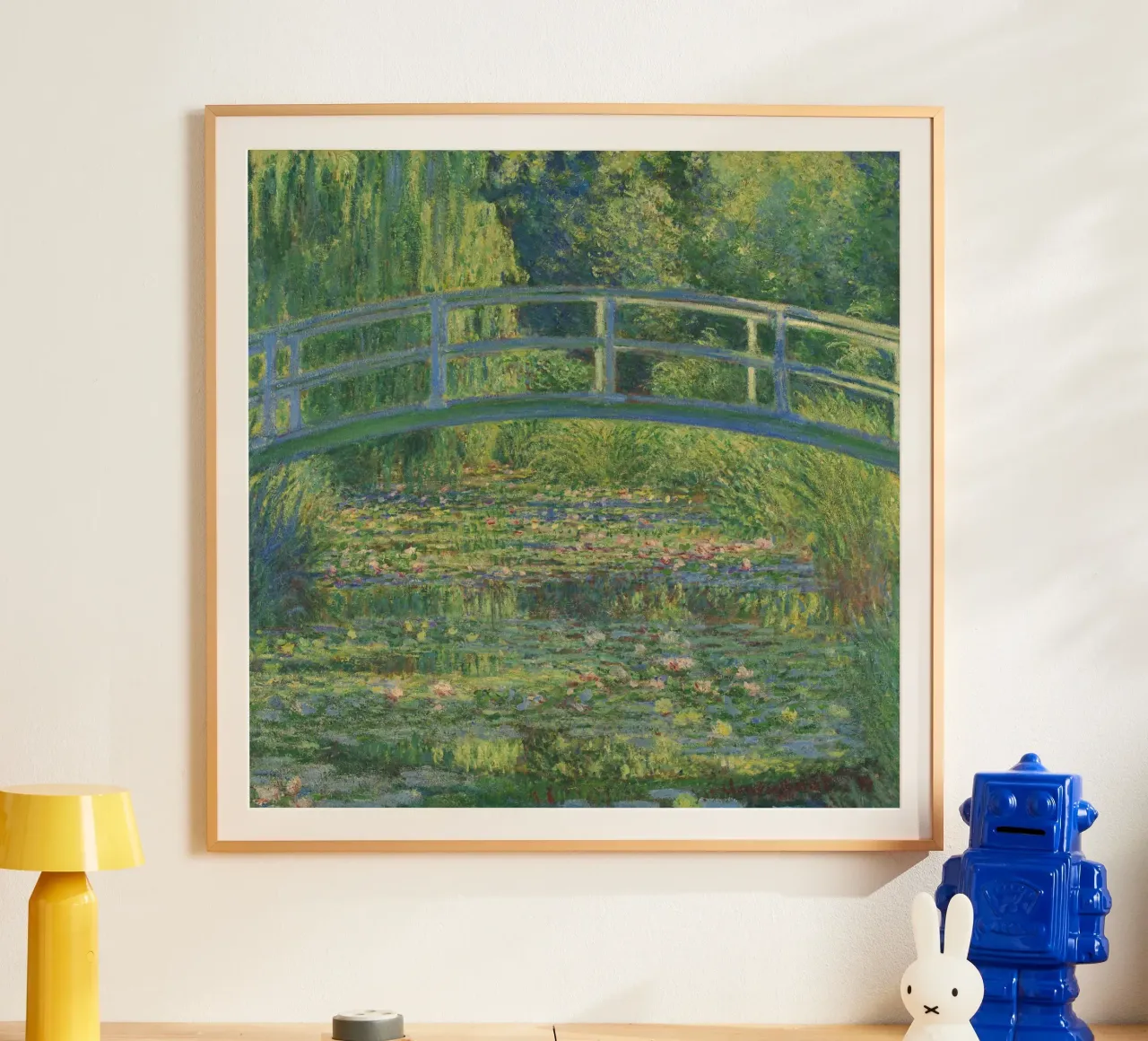 Claude Monet il ponte giapponese poster da 50 masterpieces