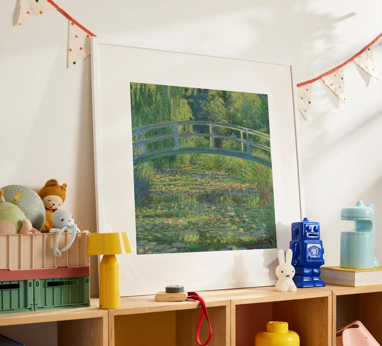 Claude Monet il ponte giapponese poster da 50 masterpieces