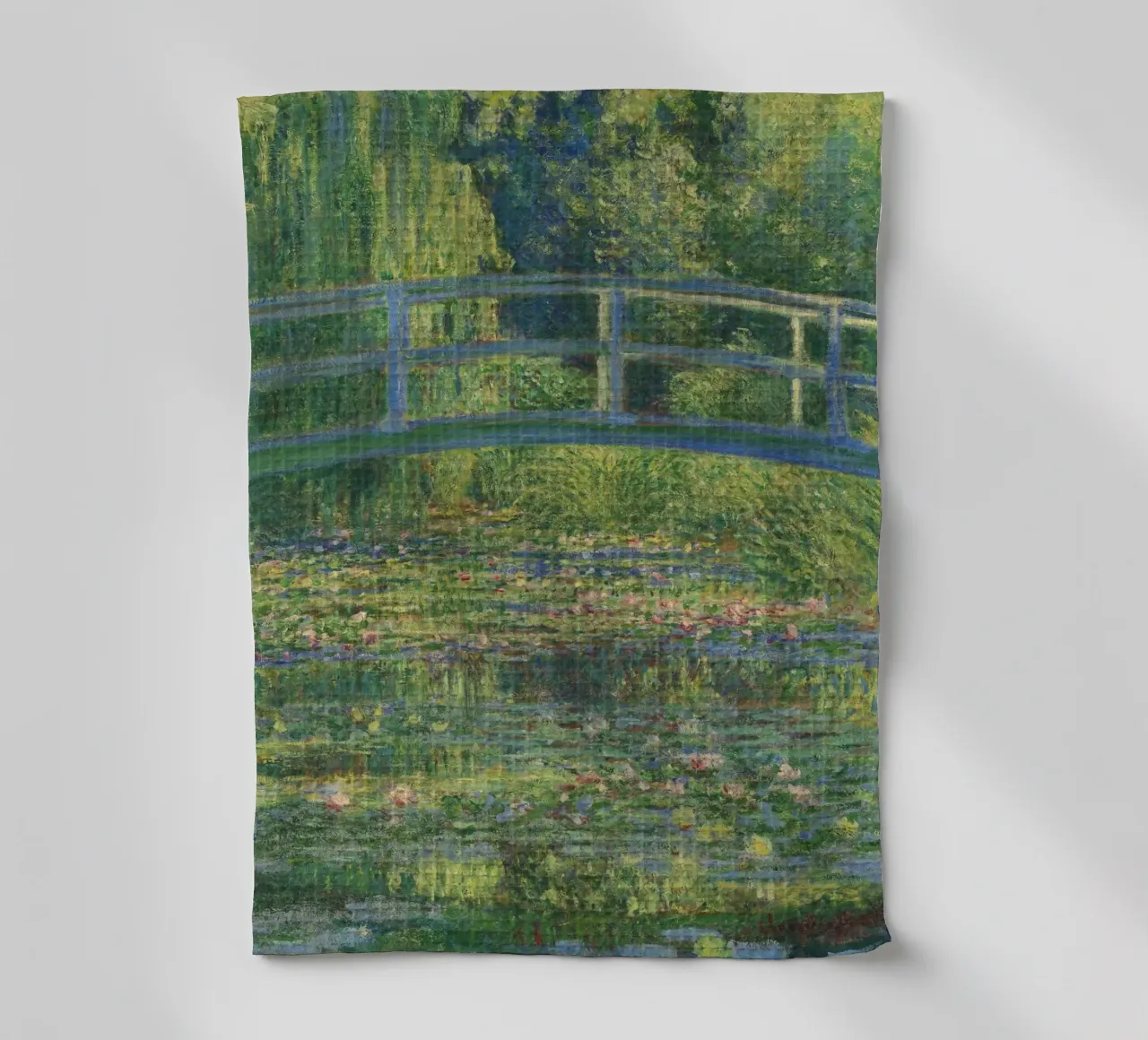 Claude Monet il ponte giapponese canovaccio da cucina da 50 masterpieces