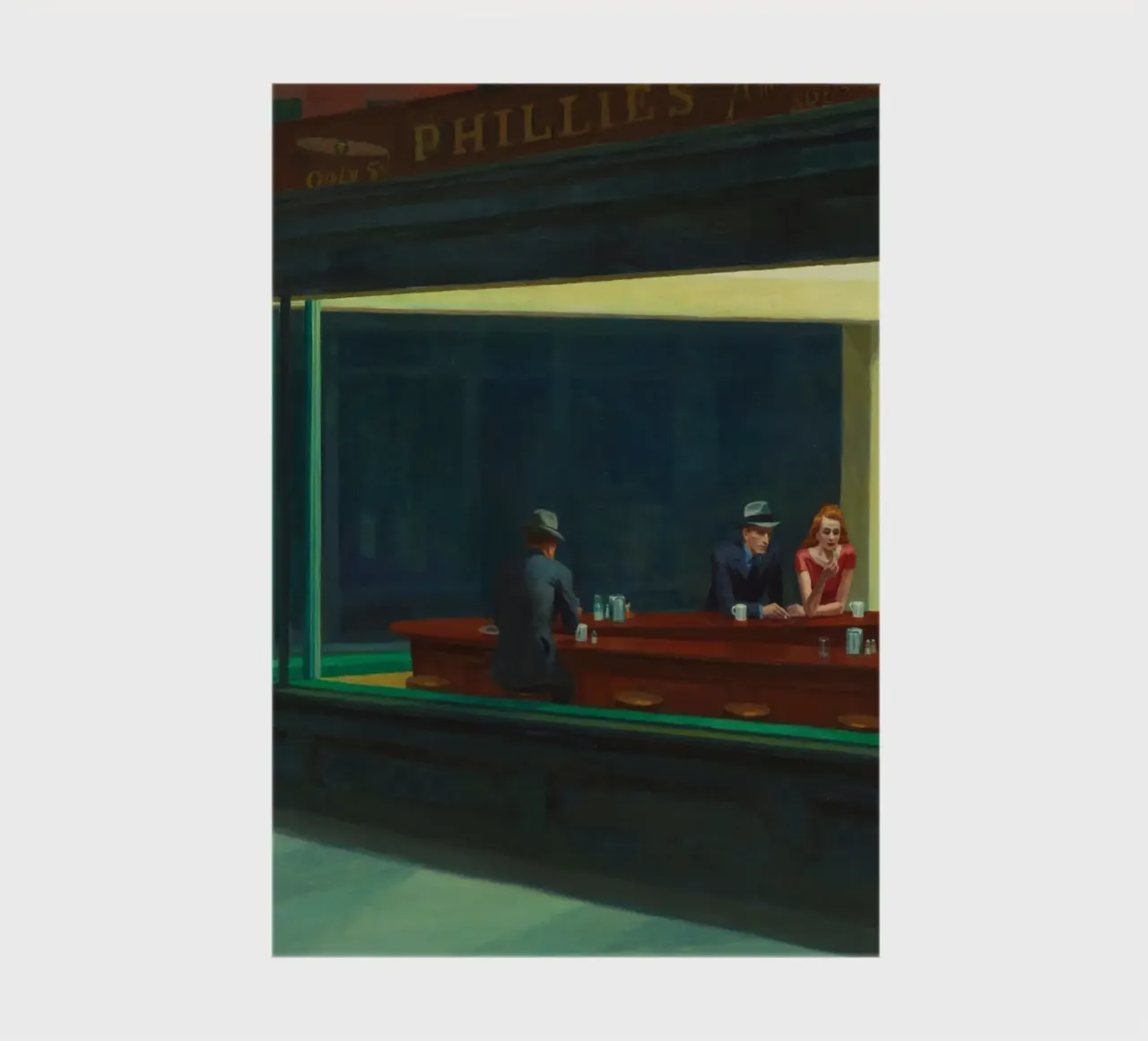 NIGHTHAWKS de Edward Hopper notebook by 50 masterpieces