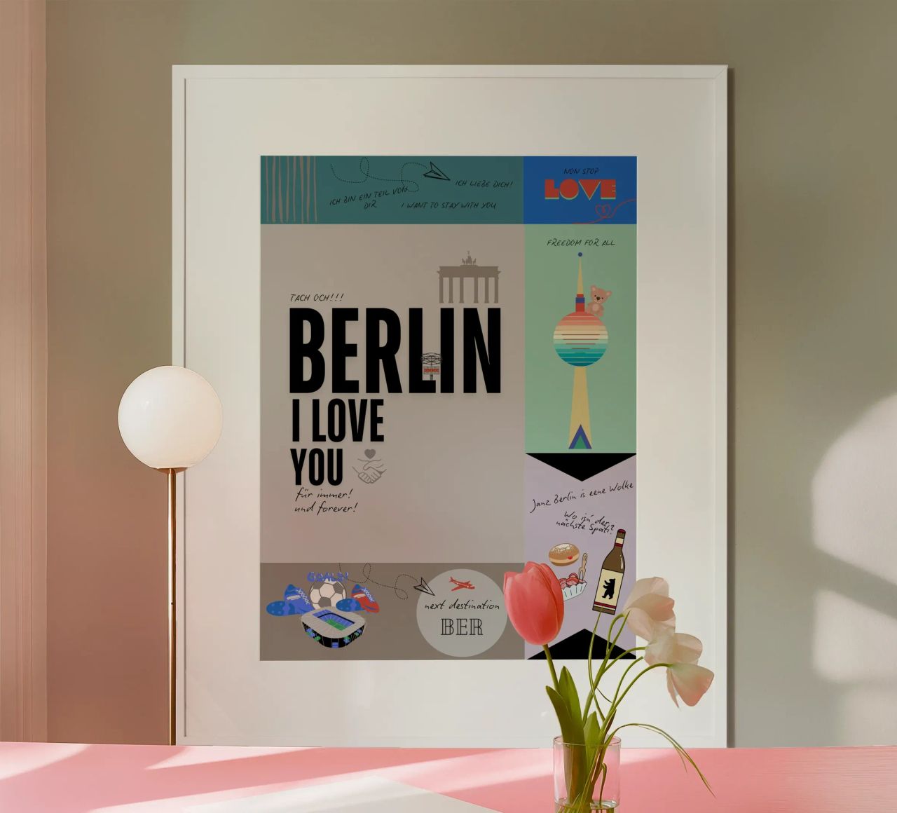 Forever Berlin Poster von DLart
