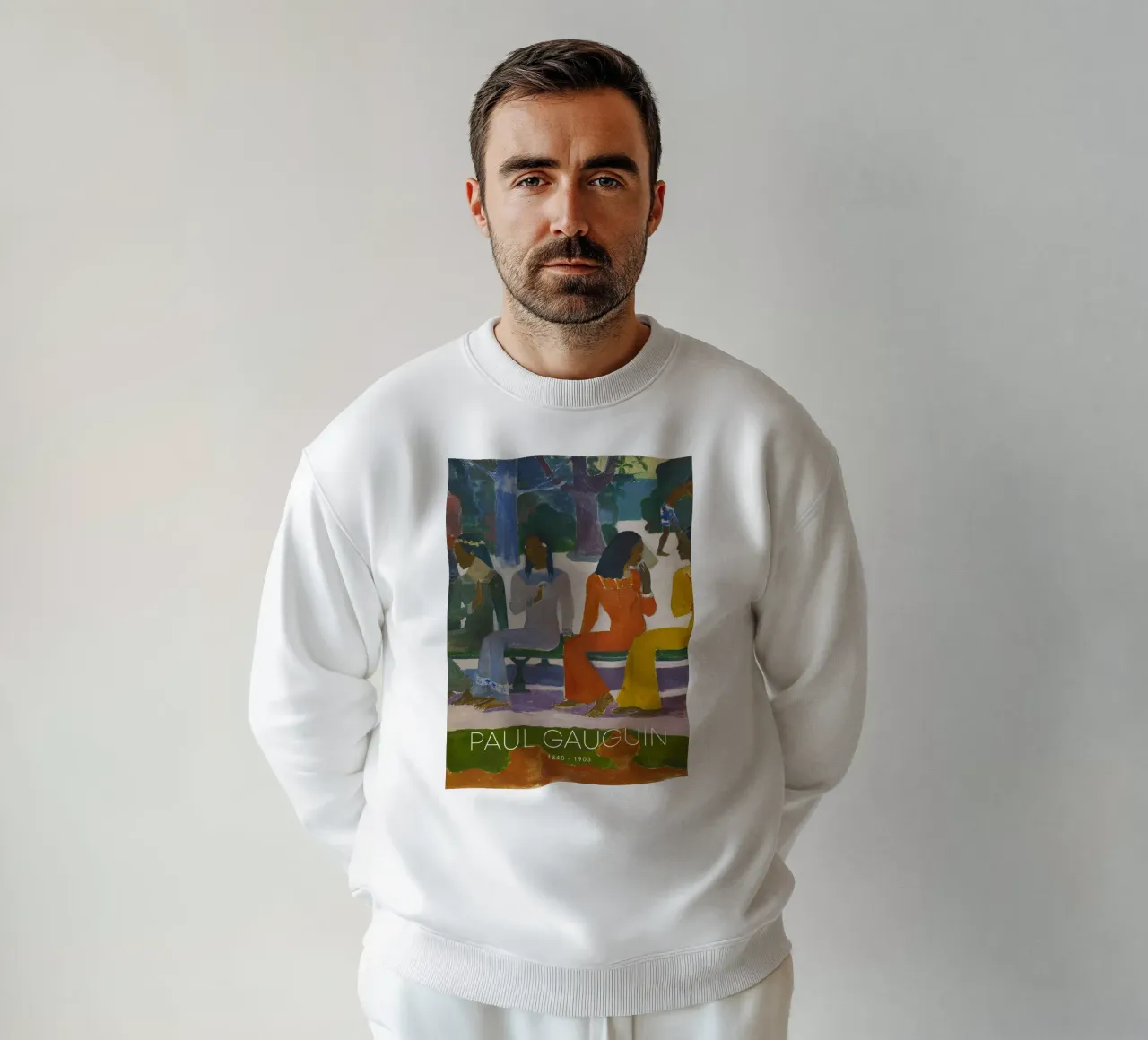 Paul Gauguin Ta Matete - Post-Impressionistischer Druck Sweatshirt von NorwesClub