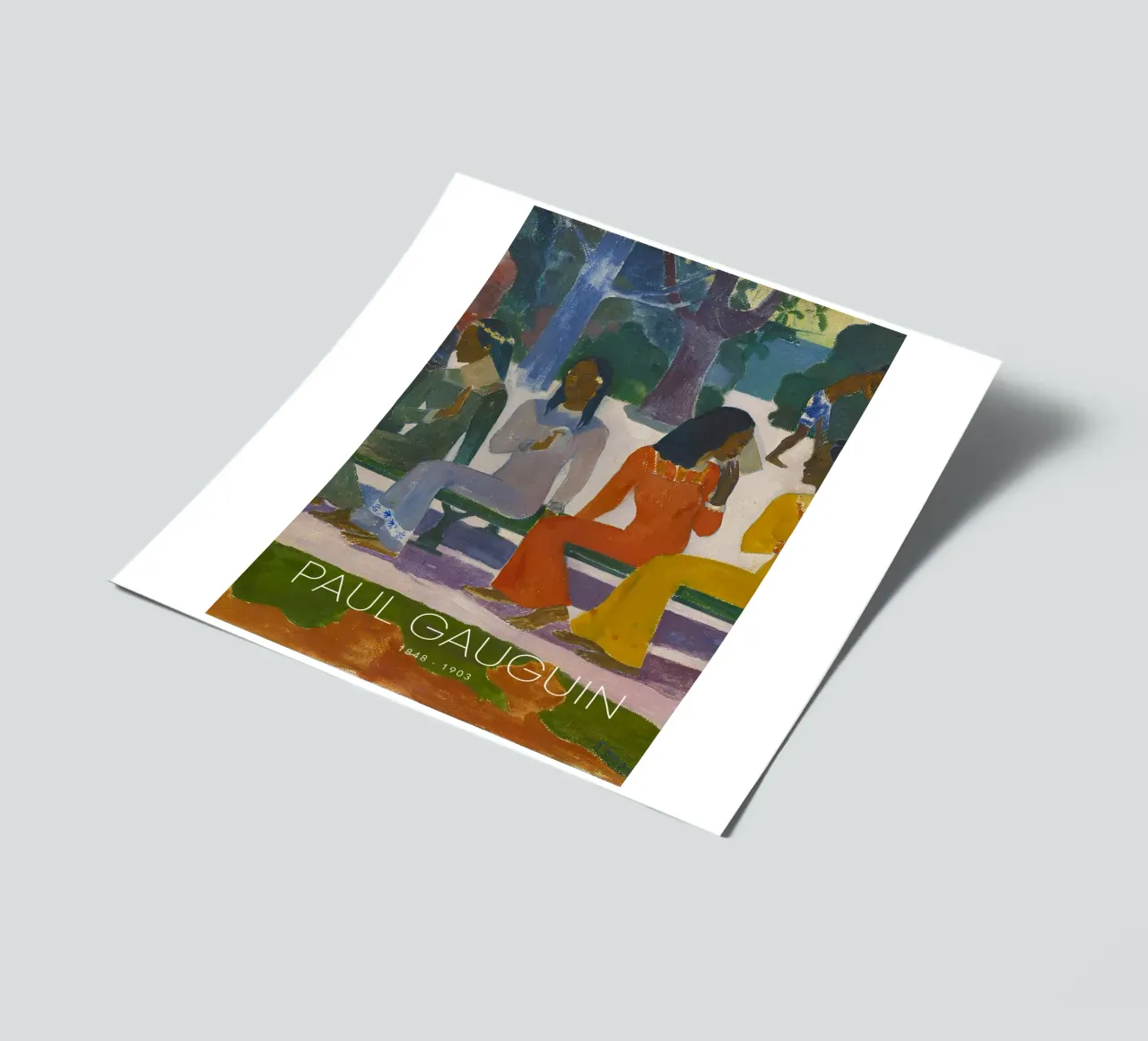Paul Gauguin Ta Matete - Post-Impressionist Print sticker sheet by NorwesClub