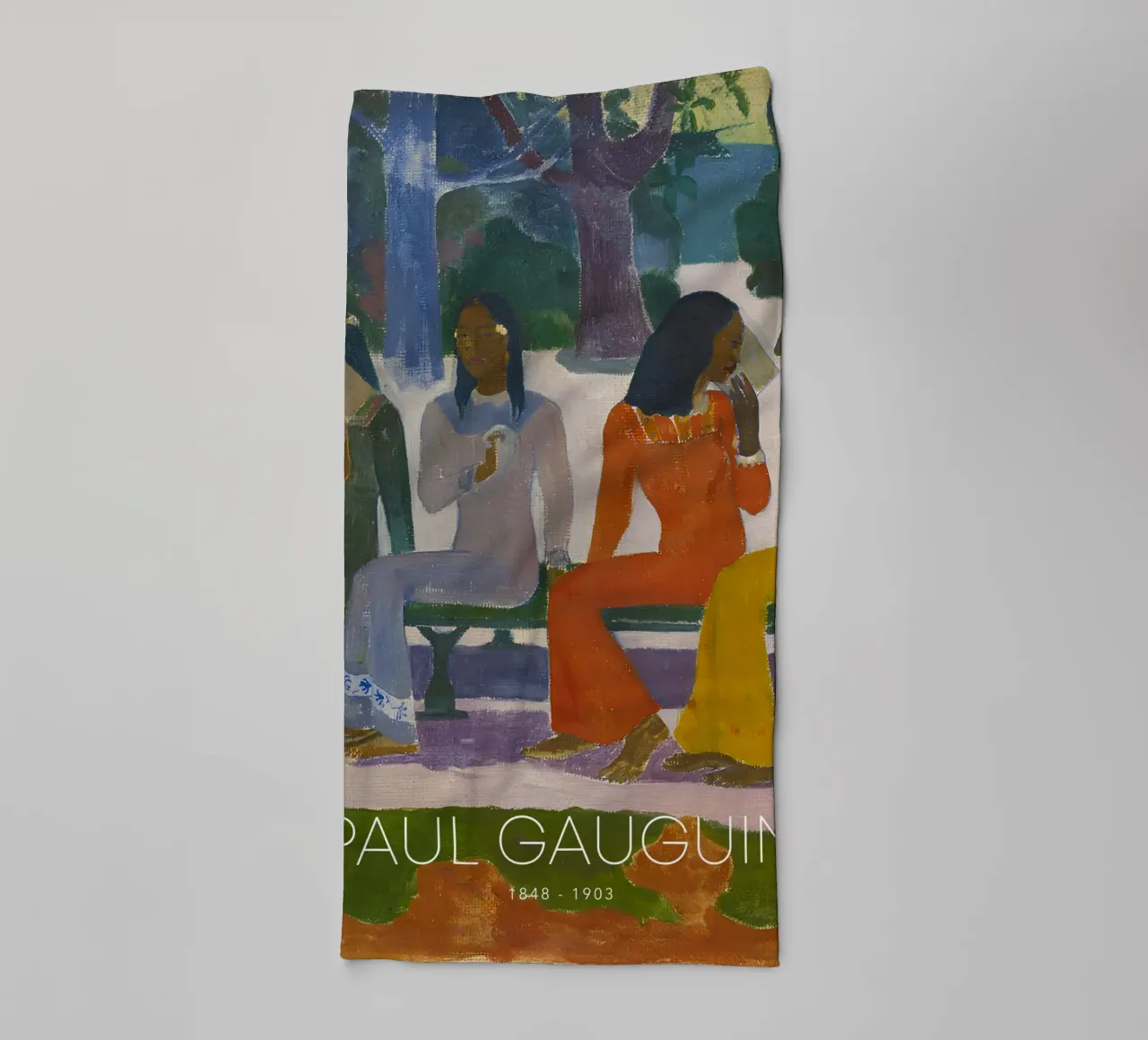 Paul Gauguin Ta Matete - Post-Impressionist Print towel by NorwesClub