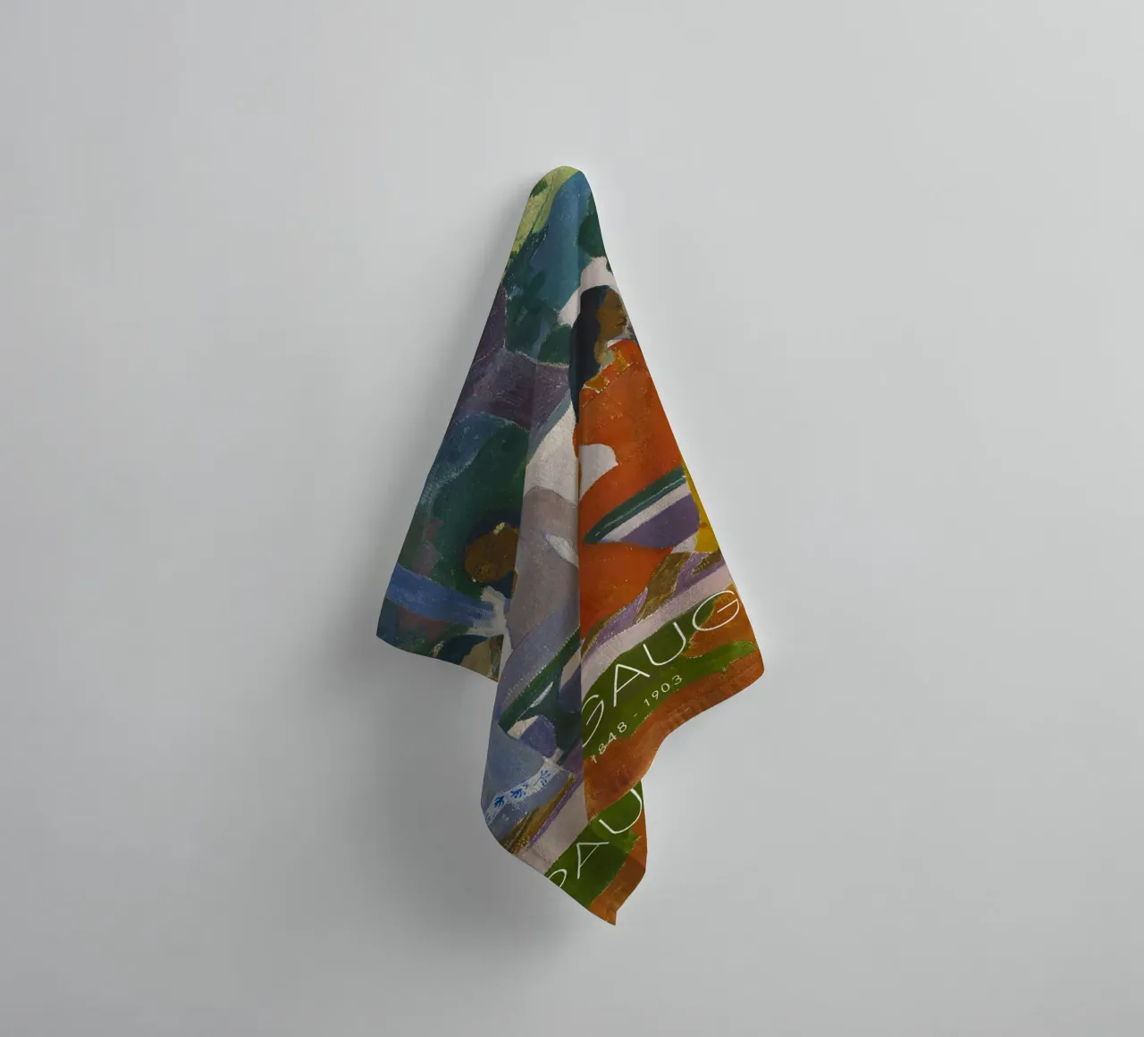 Paul Gauguin Ta Matete - Post-Impressionist Print towel by NorwesClub