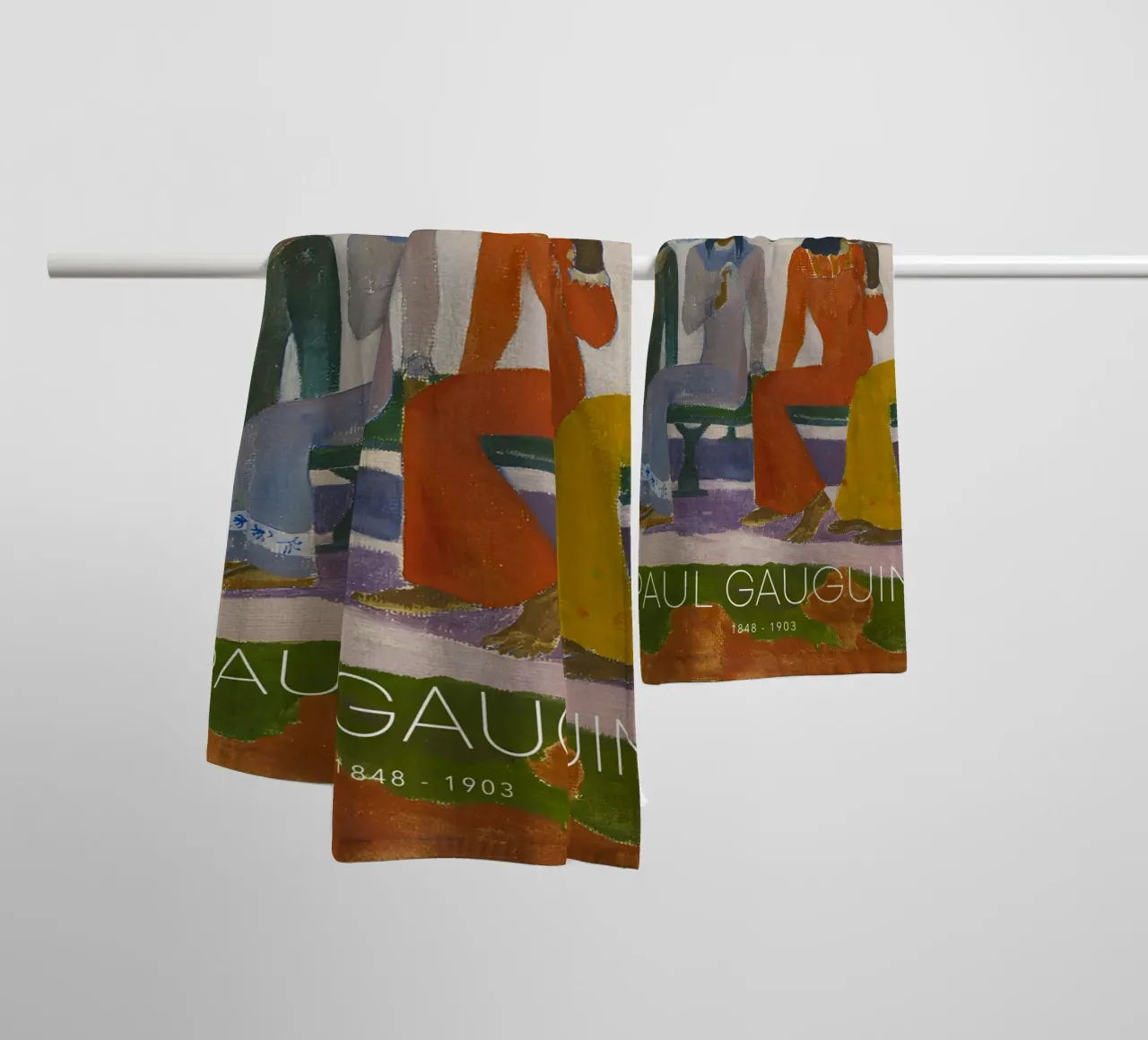 Paul Gauguin Ta Matete - Post-Impressionist Print towel by NorwesClub