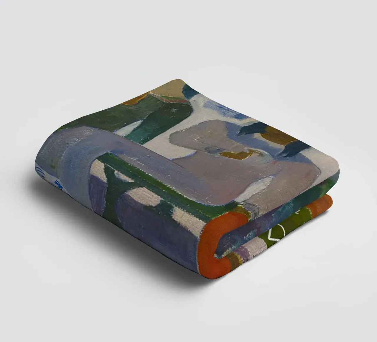 Paul Gauguin Ta Matete - Post-Impressionist Print towel by NorwesClub