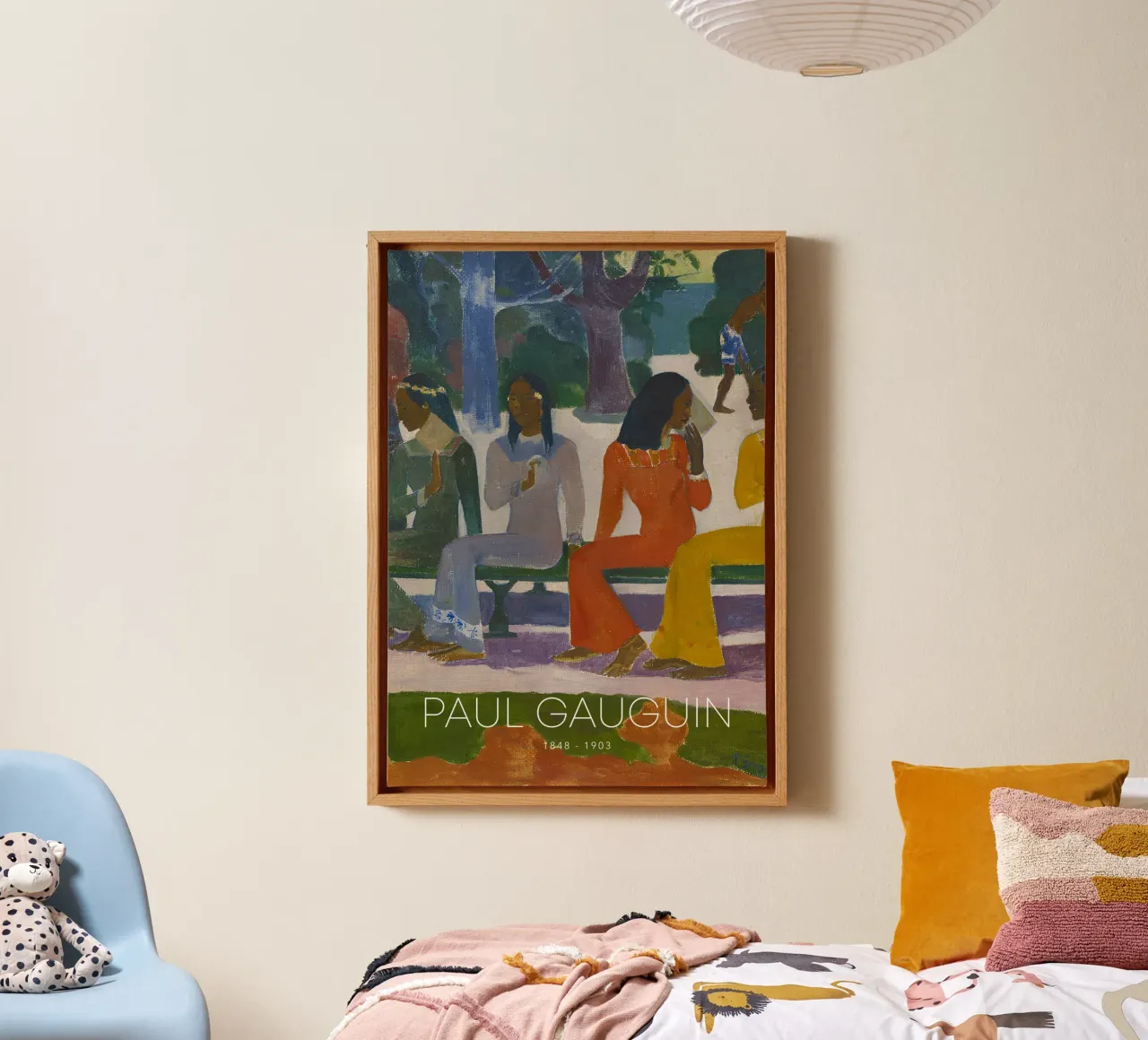Paul Gauguin Ta Matete - Post-Impressionist Print canvas by NorwesClub