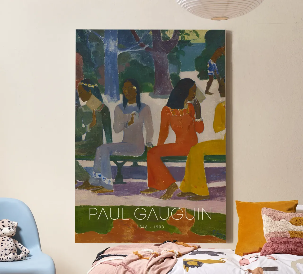 Paul Gauguin Ta Matete - Post-Impressionist Print canvas by NorwesClub