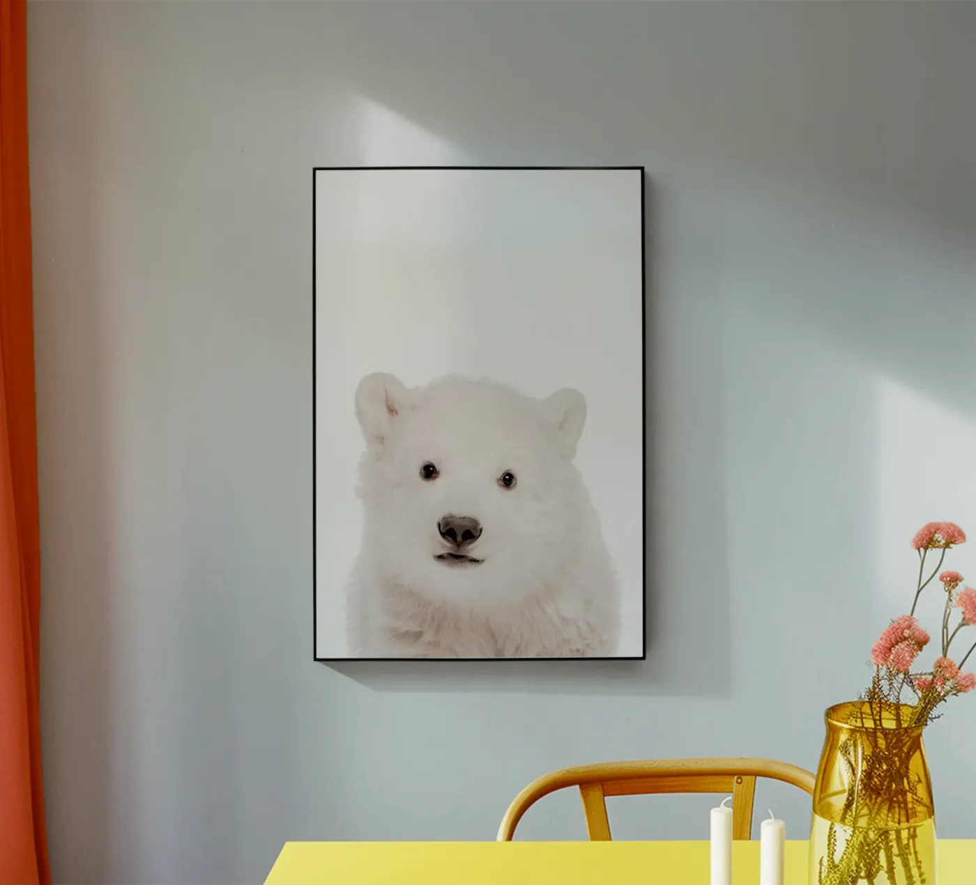 Polar Bear Acryl-Glas von Paws & Claws