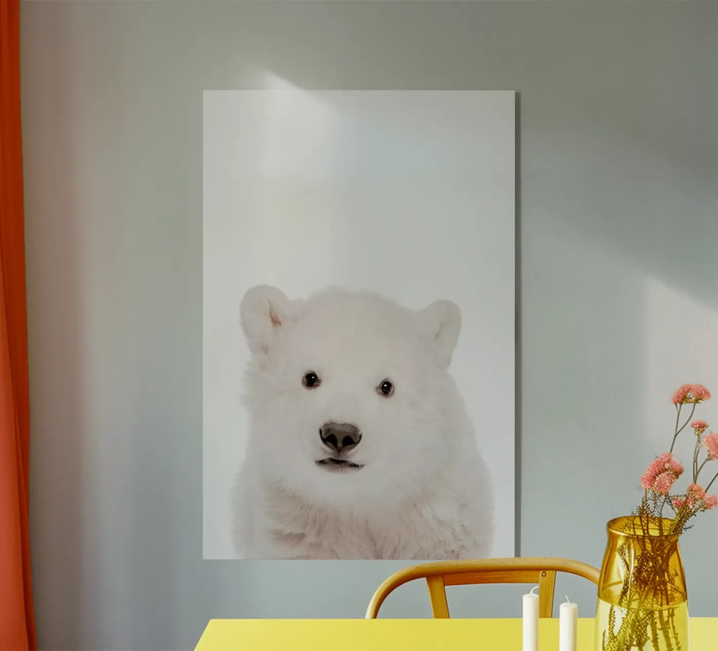 Polar Bear Acryl-Glas von Paws & Claws
