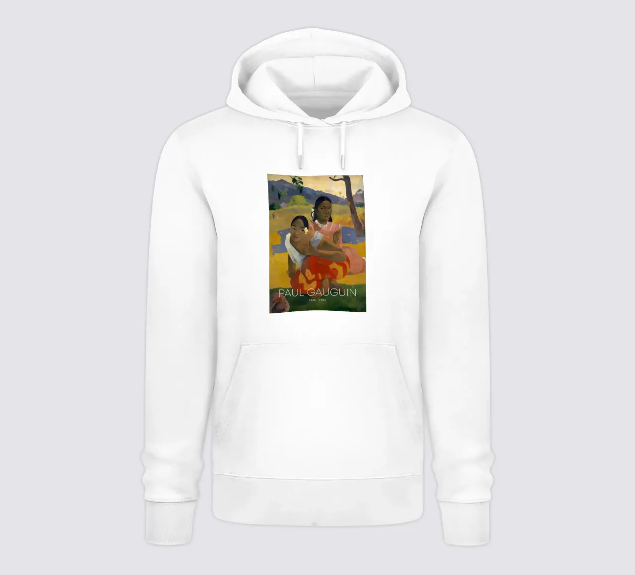 Gauguin Donne tahitiane Figura post-impressionista stampata felpa con cappuccio da NorwesClub