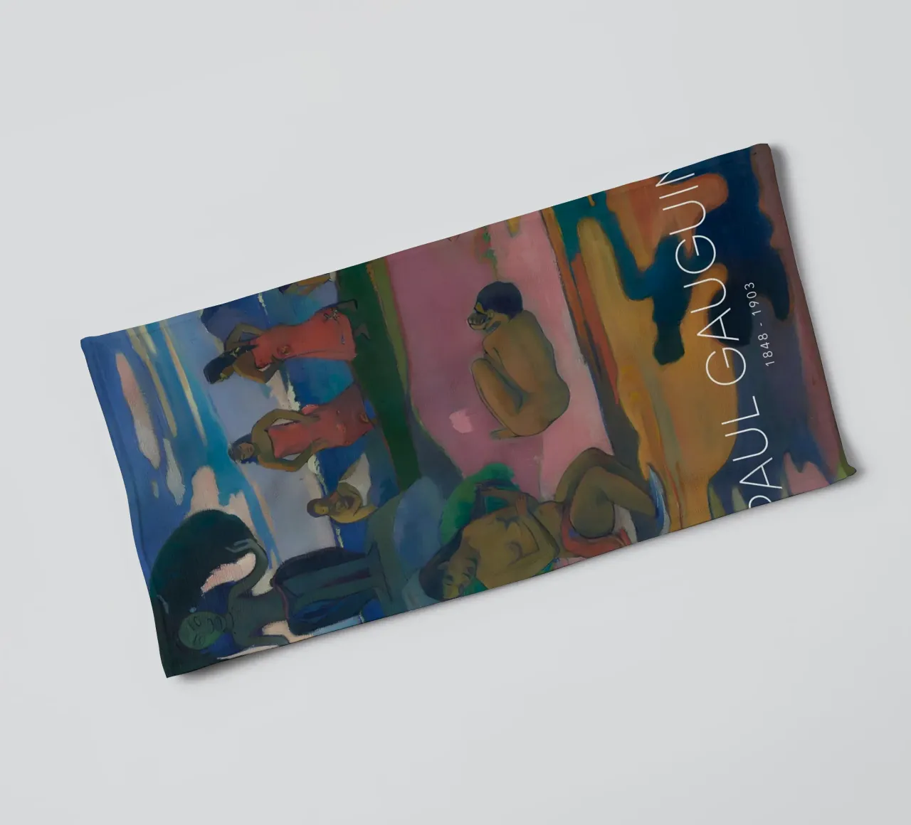 Gauguin Mahana No Atua Post-Impressionist God Print towel by NorwesClub