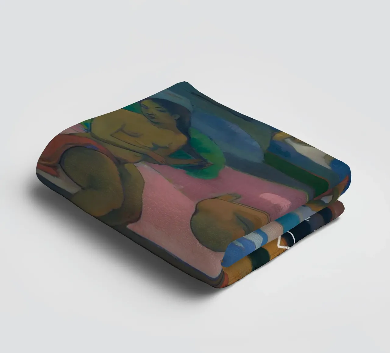 Gauguin Mahana No Atua Post-Impressionist God Print towel by NorwesClub