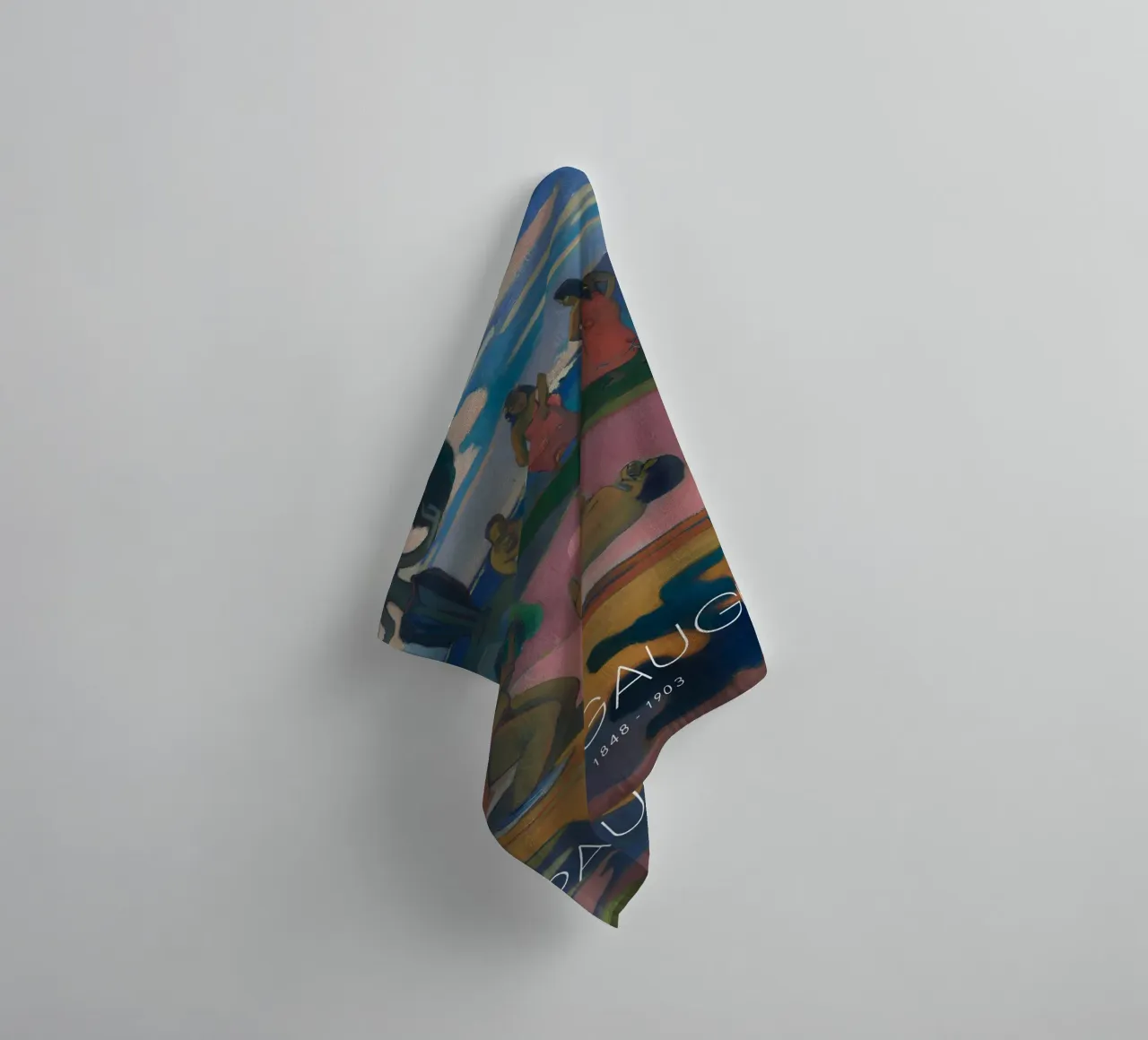 Gauguin Mahana No Atua Post-Impressionist God Print towel by NorwesClub
