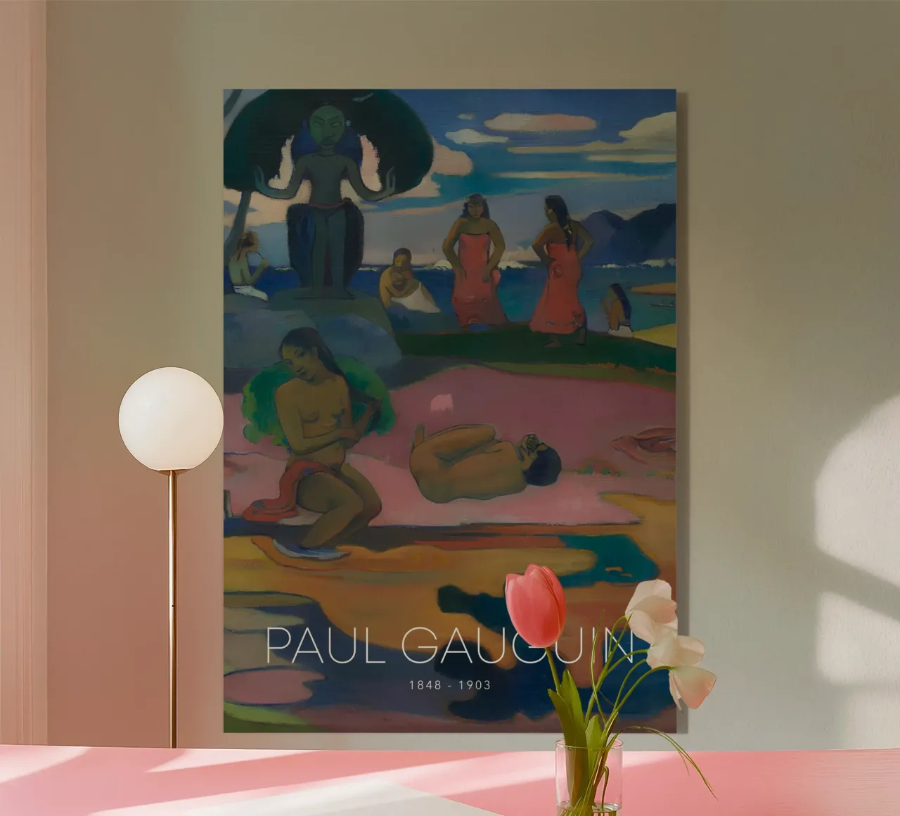 Gauguin Mahana No Atua Post-Impressionistischer Gott Druck Acryl-Glas von NorwesClub