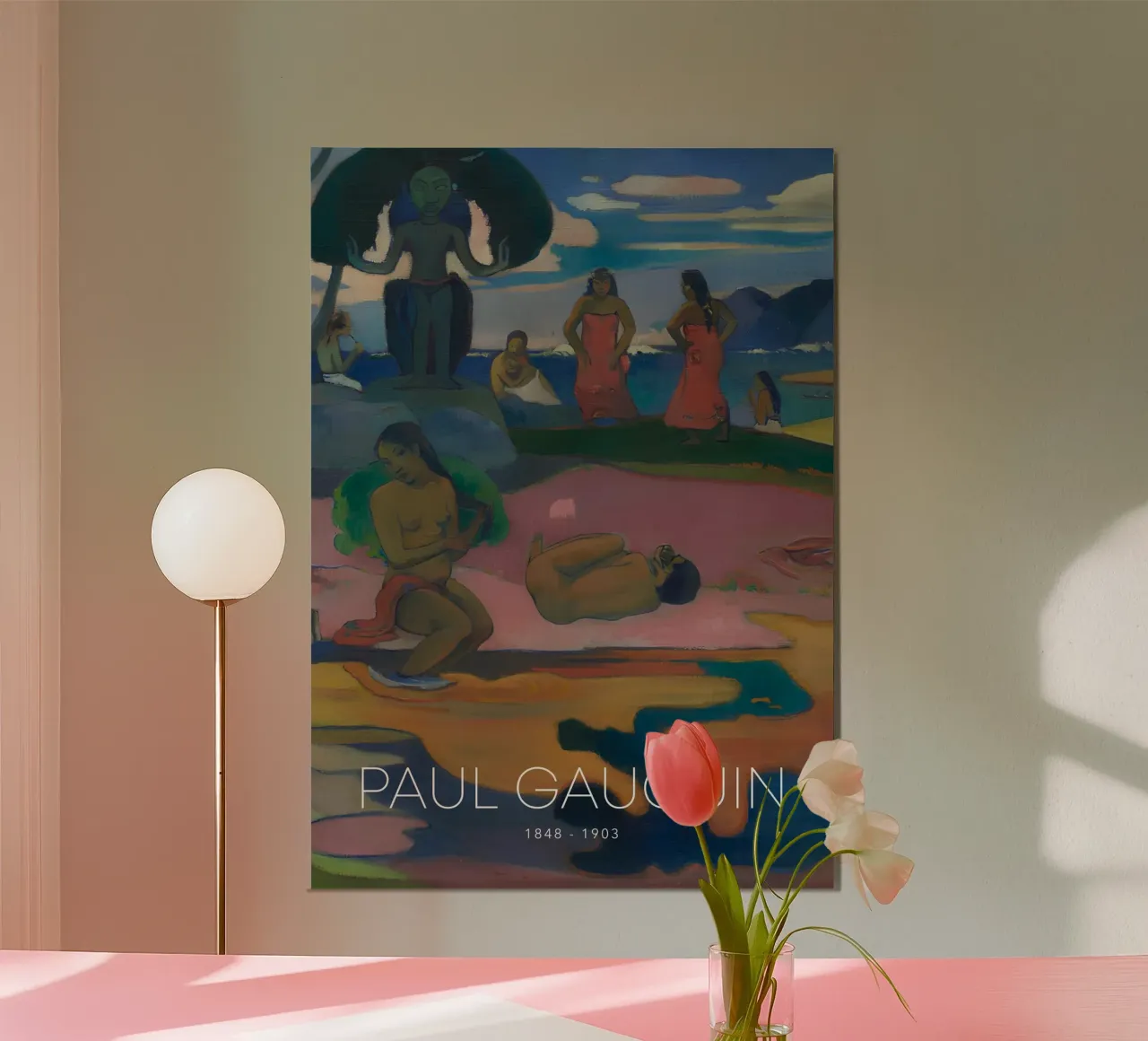 Gauguin Mahana No Atua Stampa Dio post-impressionista carta hahnemühle da NorwesClub