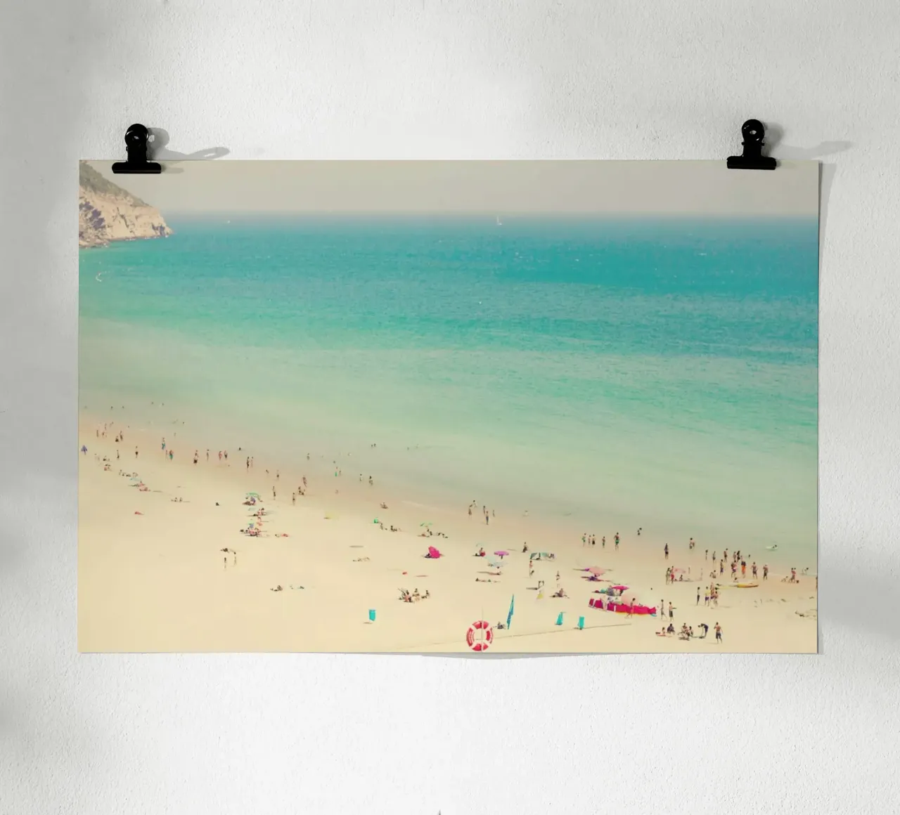 Spiaggia - Oceano Pastello Mare Viaggio carta hahnemühle da Ingrid Beddoes