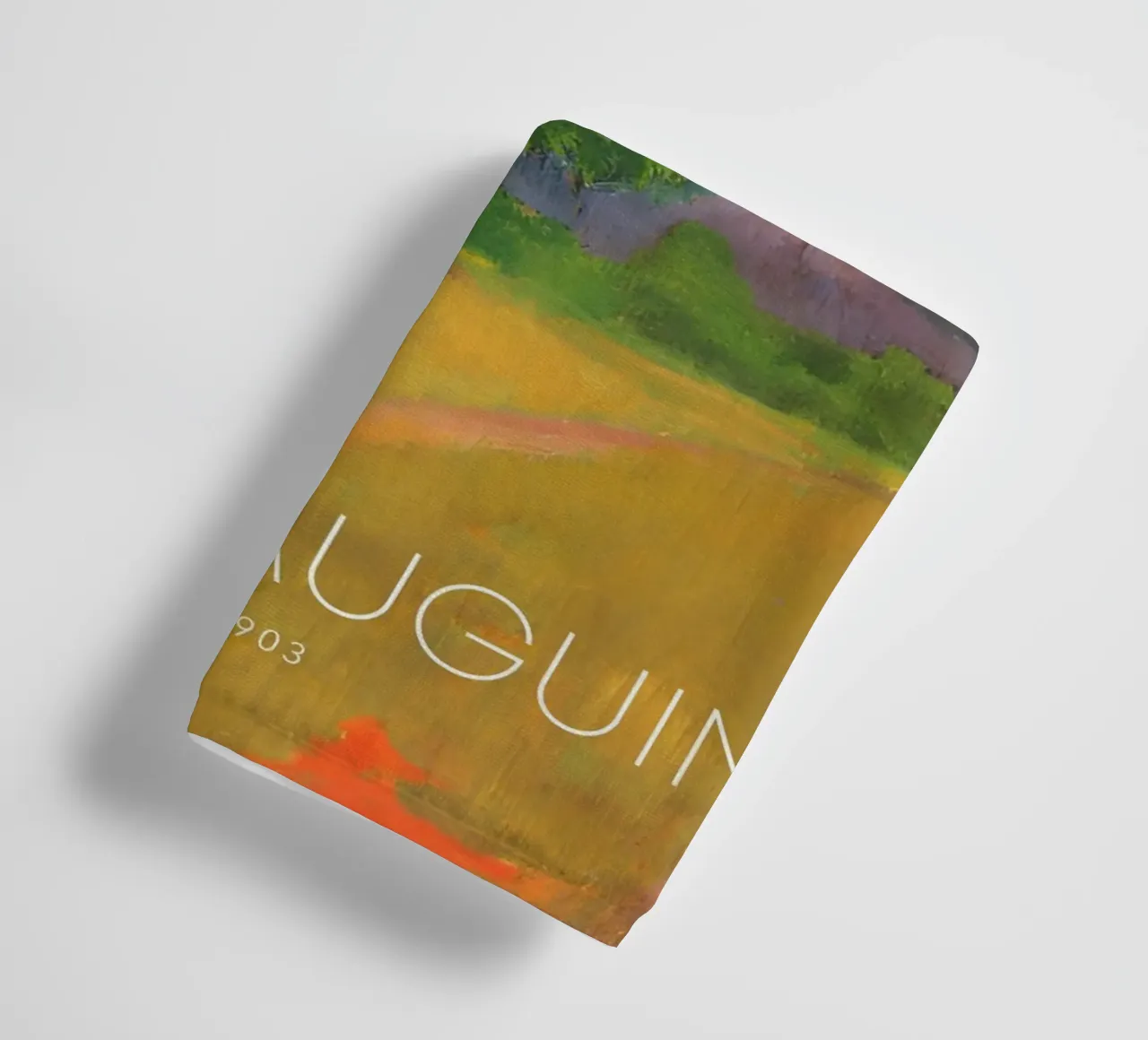 Gauguin Tropical Path Post-Impressionist Landscape Print towel by NorwesClub