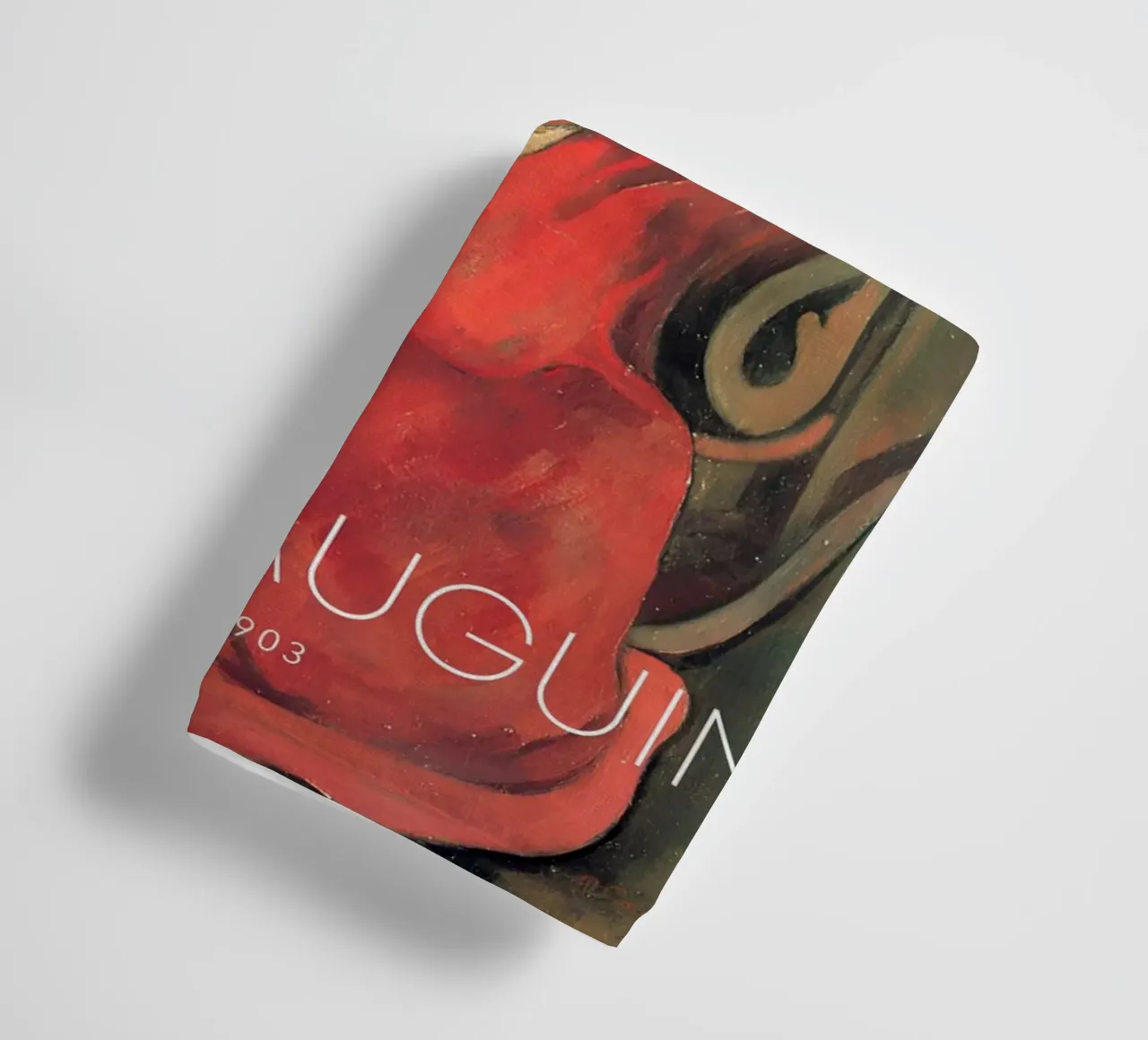 Gauguin Faaturuma Post-Impressionist Portrait Print towel by NorwesClub