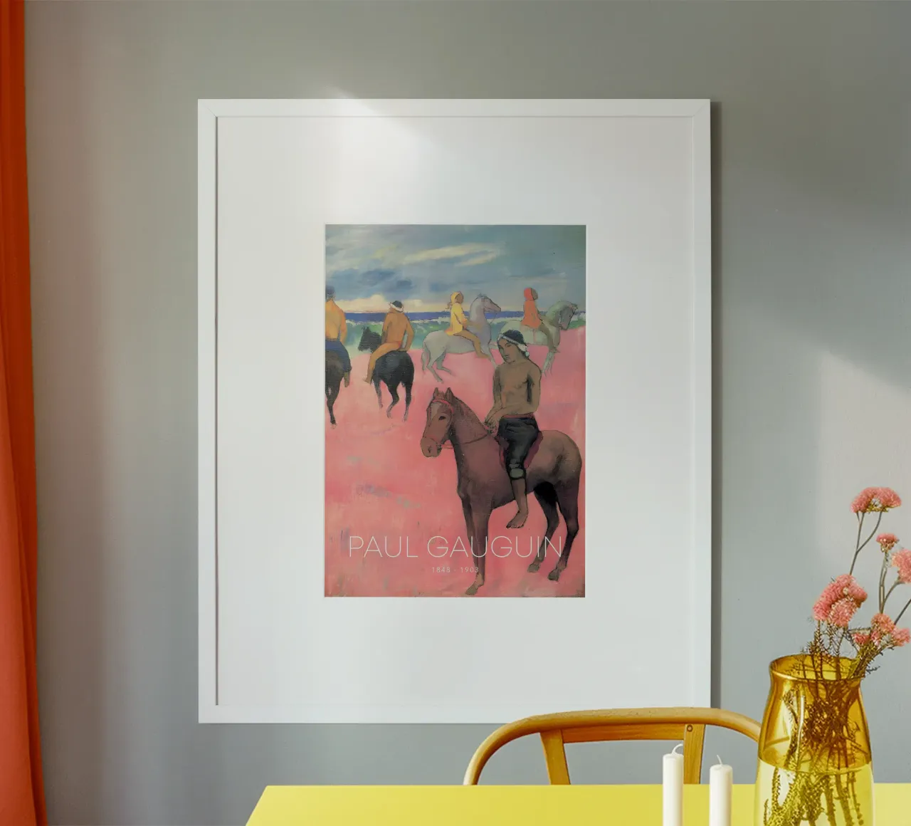 Gauguin cavalieri sulla spiaggia Stampa cavallo post-impressionista carta hahnemühle da NorwesClub