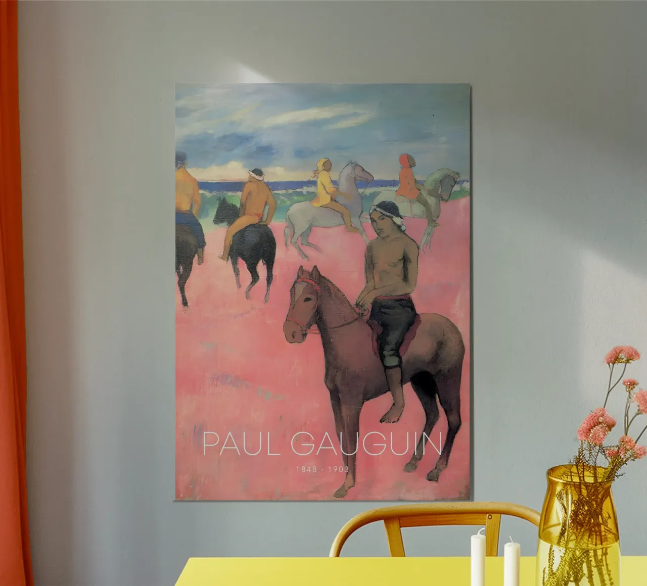 Gauguin cavalieri sulla spiaggia Stampa cavallo post-impressionista carta hahnemühle da NorwesClub