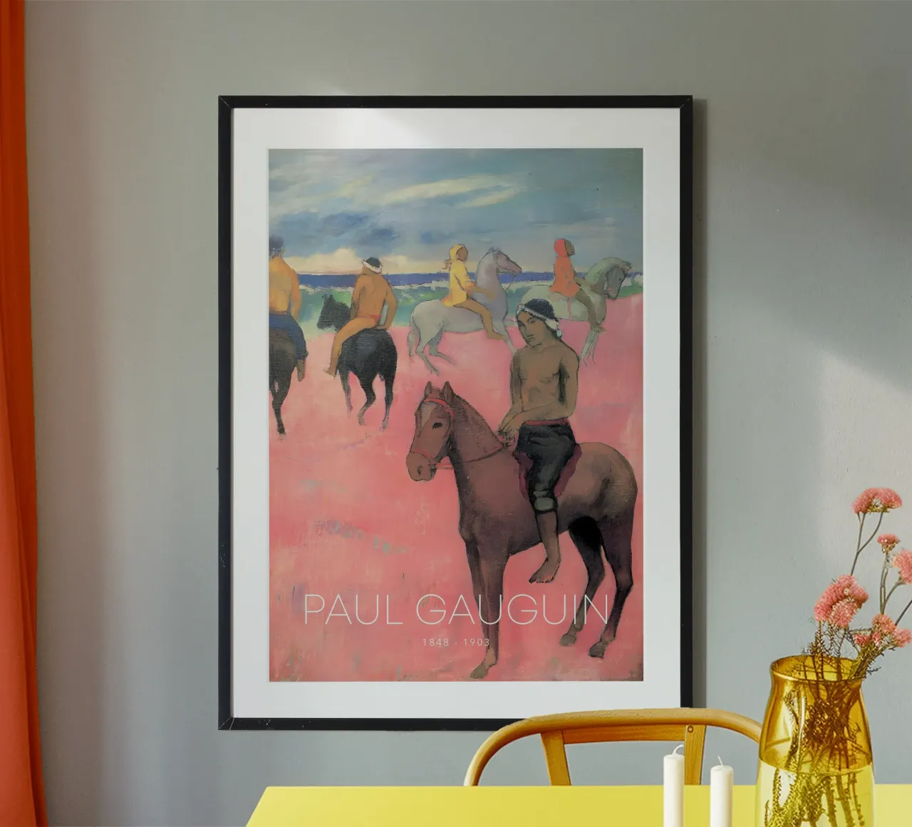 Gauguin cavalieri sulla spiaggia Stampa cavallo post-impressionista carta hahnemühle da NorwesClub