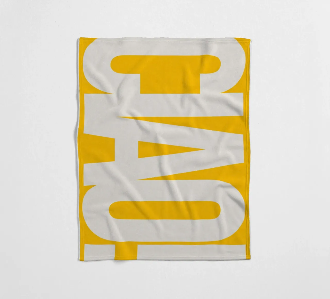 CIAO – Bold Greeting - Italian Hello coperta in pile da QuooodZ by MooodzArt