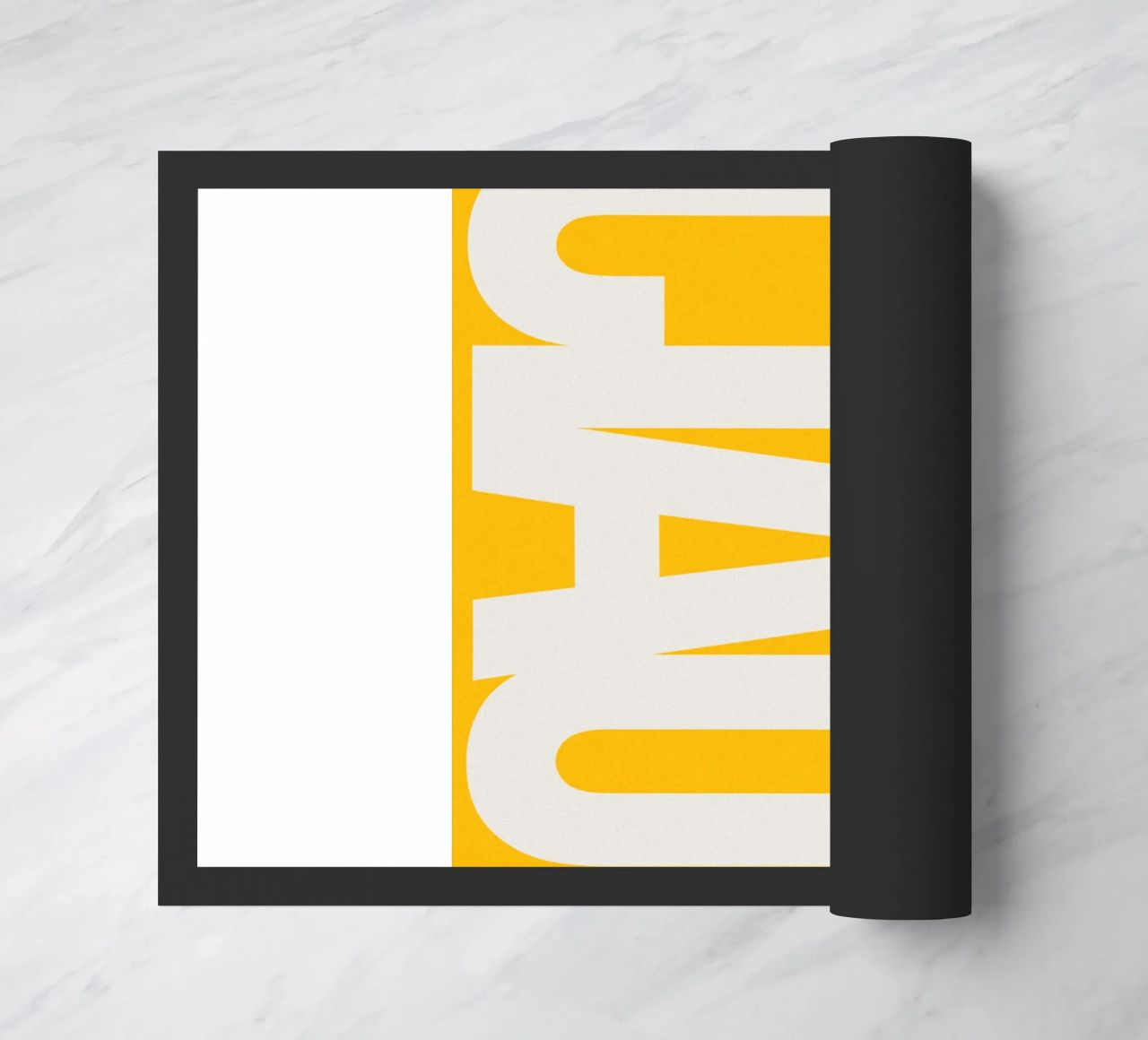 CIAO – Bold Greeting - Italian Hello zerbino da QuooodZ by MooodzArt