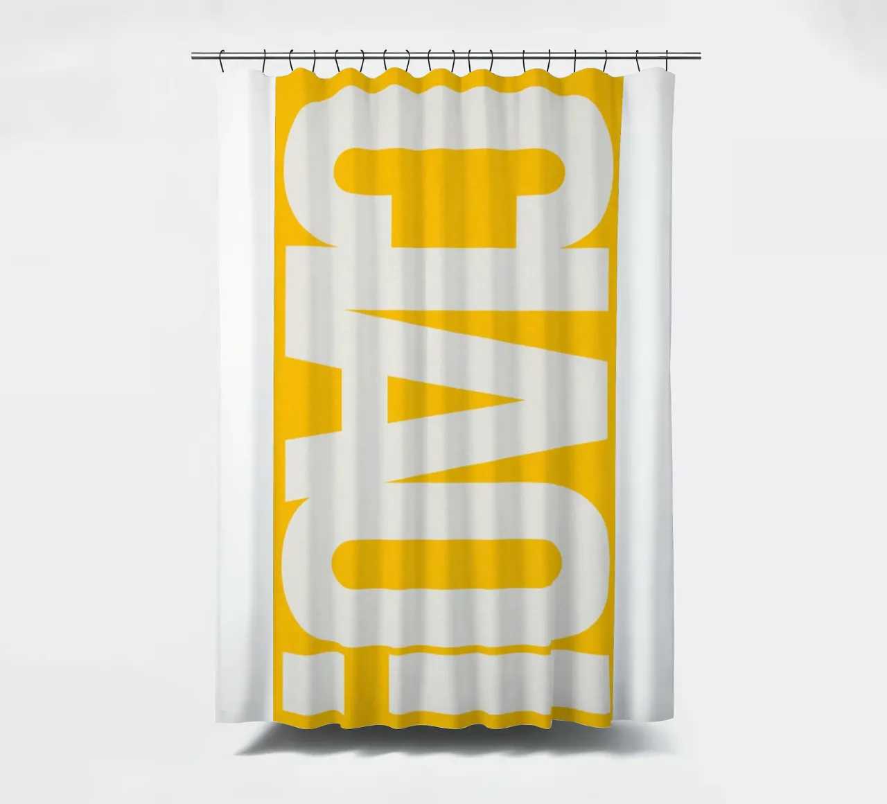 CIAO – Bold Greeting - Italian Hello tenda da doccia da QuooodZ by MooodzArt