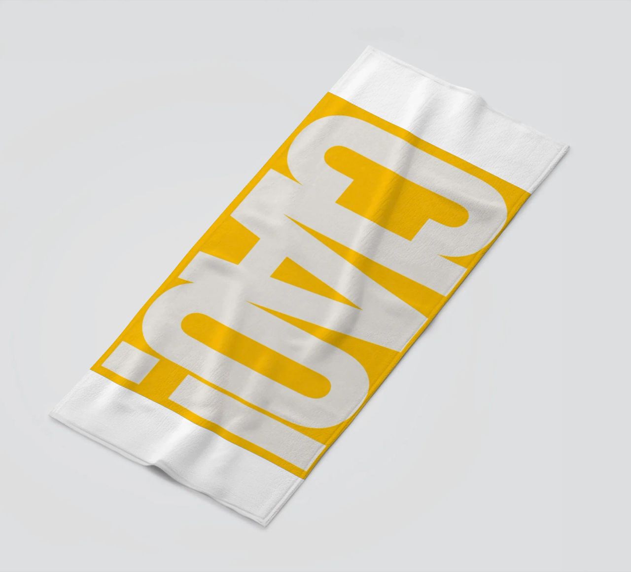 CIAO – Bold Greeting - Italian Hello telo mare da QuooodZ by MooodzArt