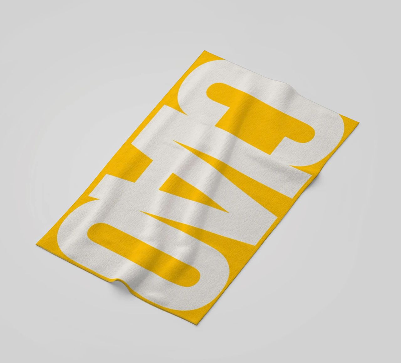 CIAO – Bold Greeting - Italian Hello telo mare da QuooodZ by MooodzArt