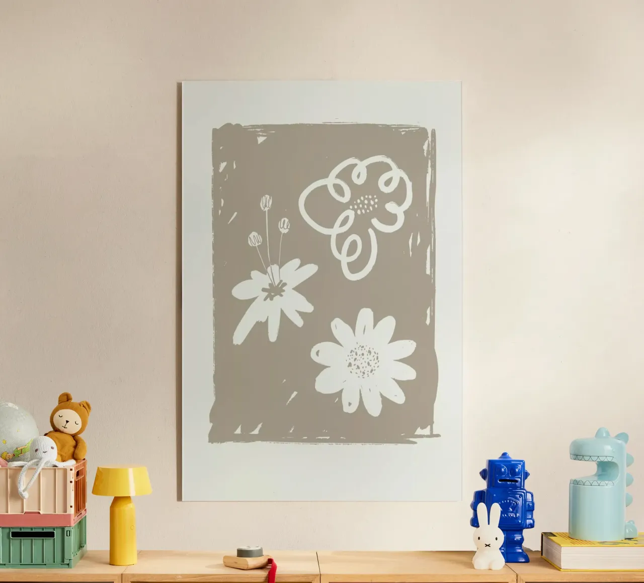 Wildflowers Brown plexiglass da Graphite