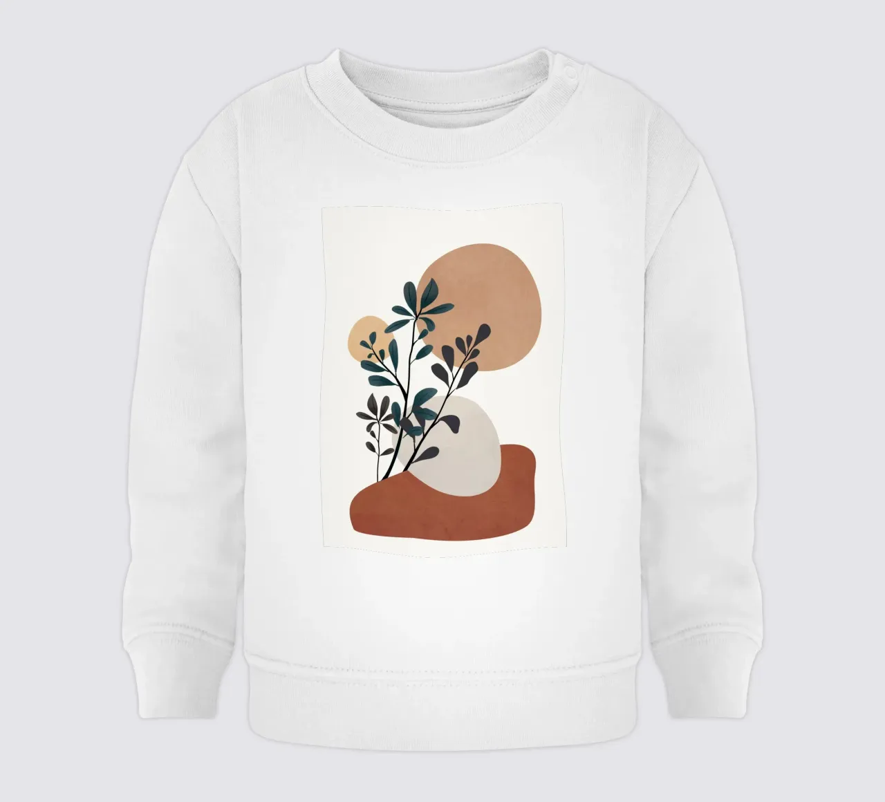 Shapes and Branches 08 felpa neonato da cityart