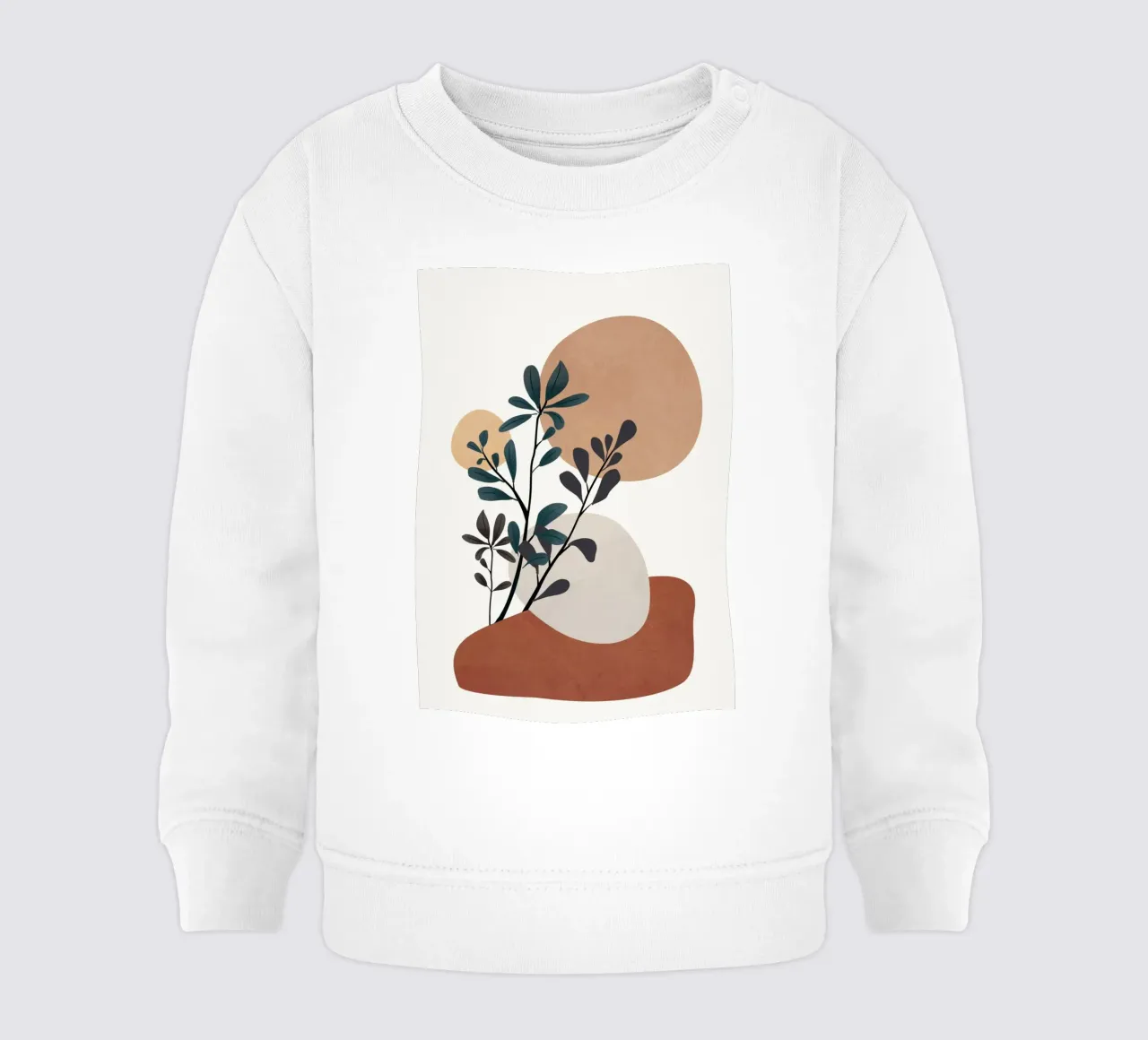 Shapes and Branches 08 baby sweatshirt van cityart