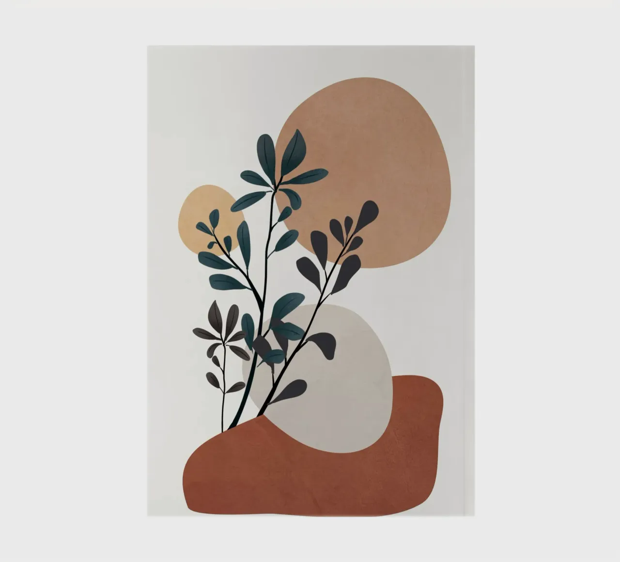 Shapes and Branches 08 notebook by cityart