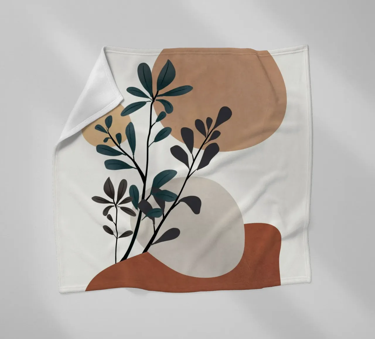 Shapes and Branches 08 coperta in pile da cityart