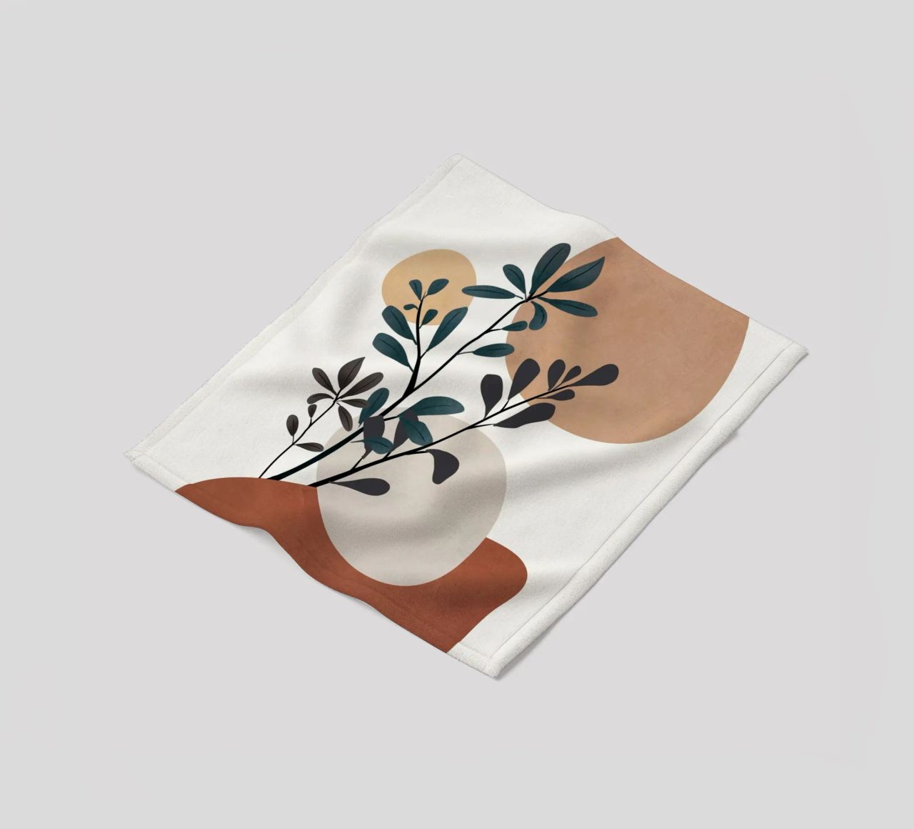 Shapes and Branches 08 coperta in pile da cityart