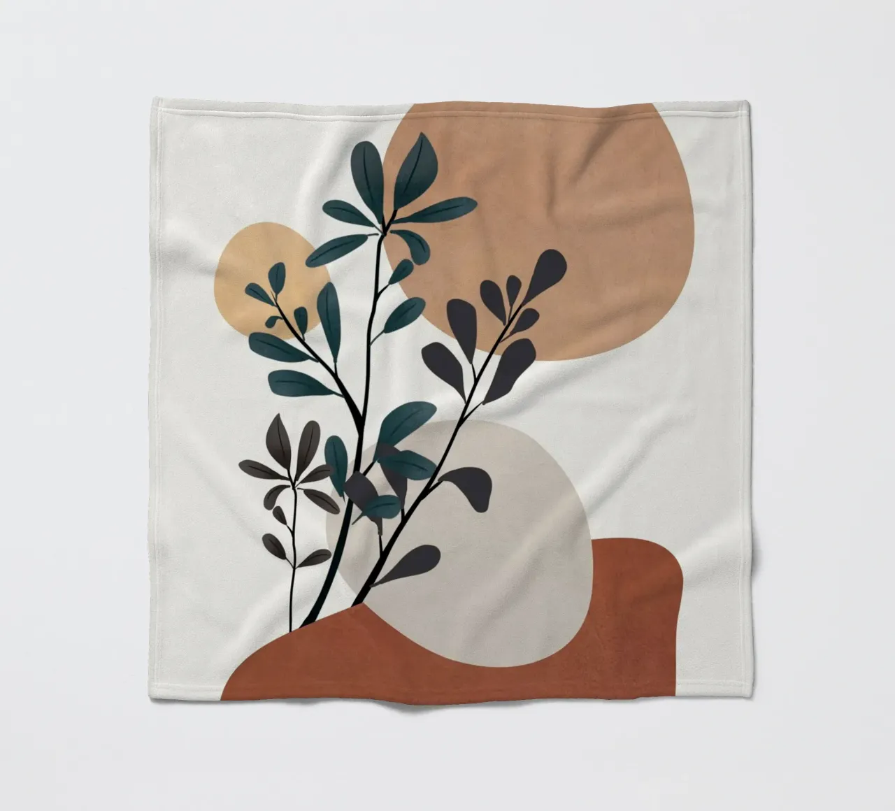 Shapes and Branches 08 coperta in pile da cityart