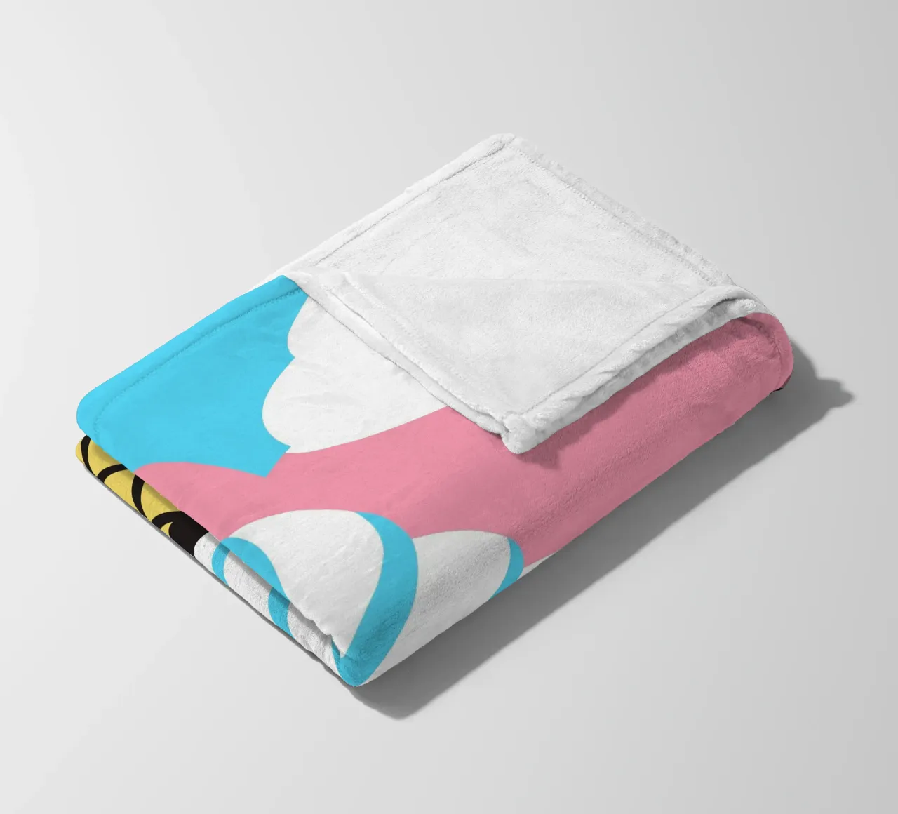 Crema Es coperta in pile da LOOK DIFFERENT