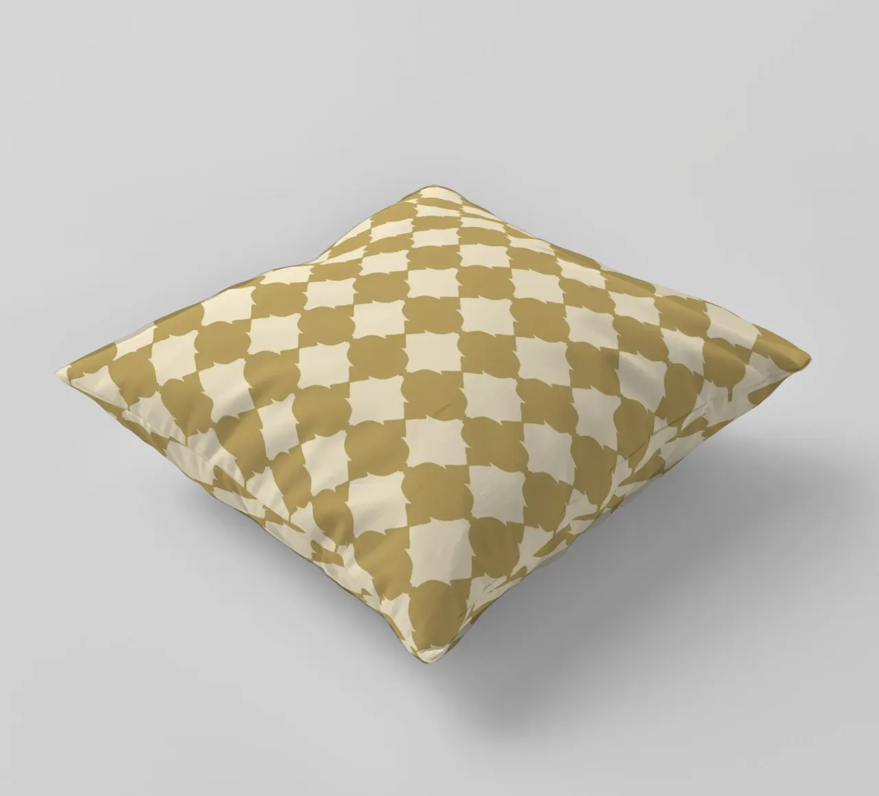 Crema classica ad incastro cuscino da Little Dean