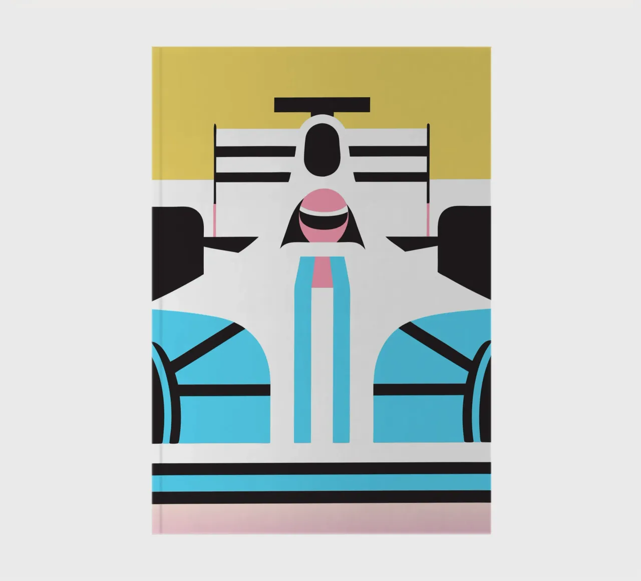 Formula Racing notebook by LOOK DIFFERENT