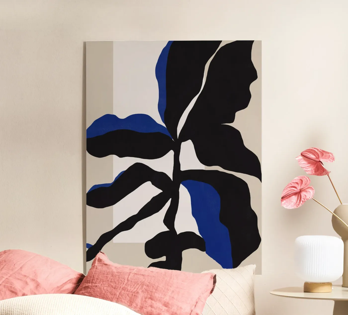 Plante noire plexiglas de Little Dean