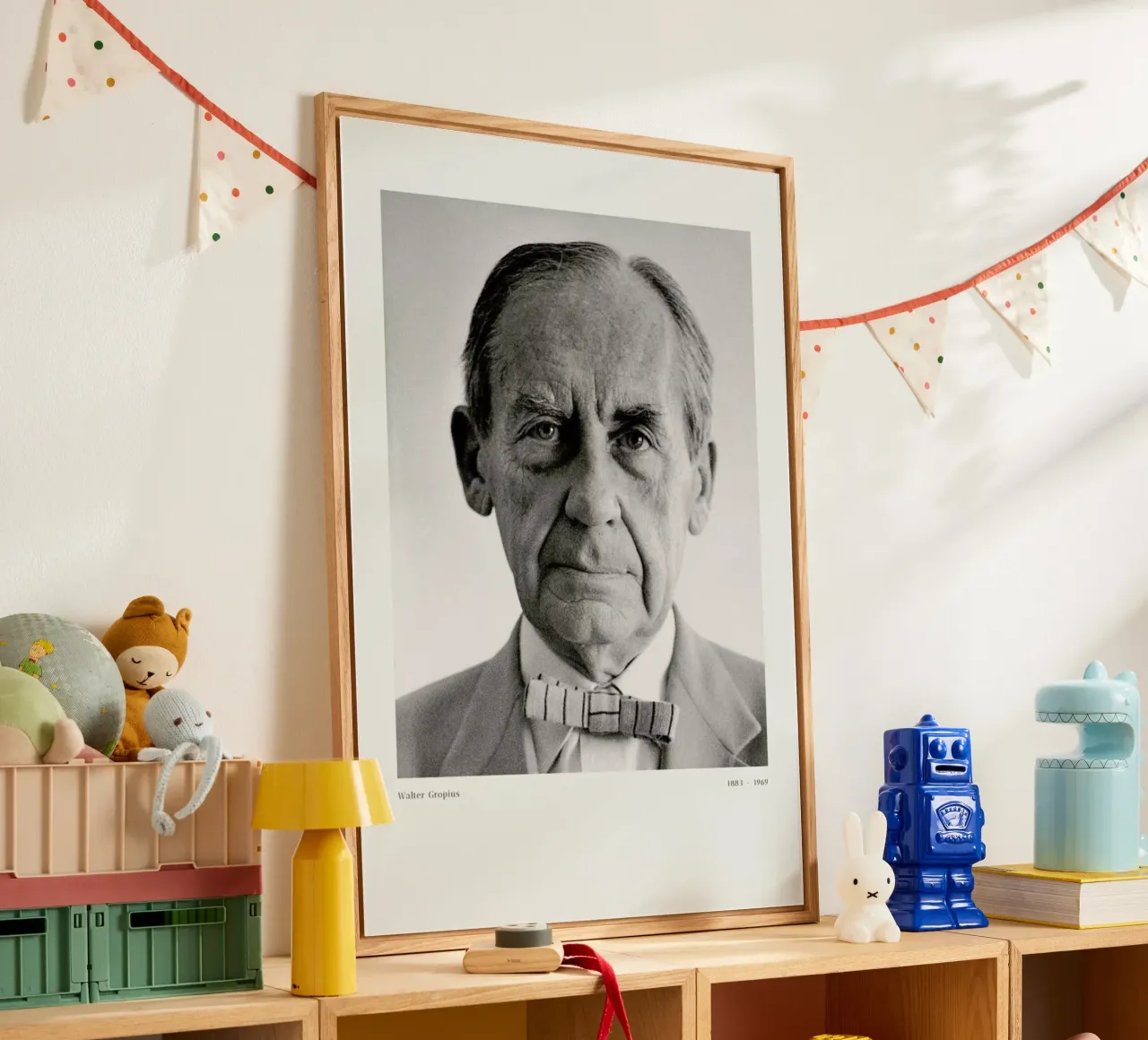Franz Hubmann - Portrait of Walter Gropius plexiglass da ARTOTHEK