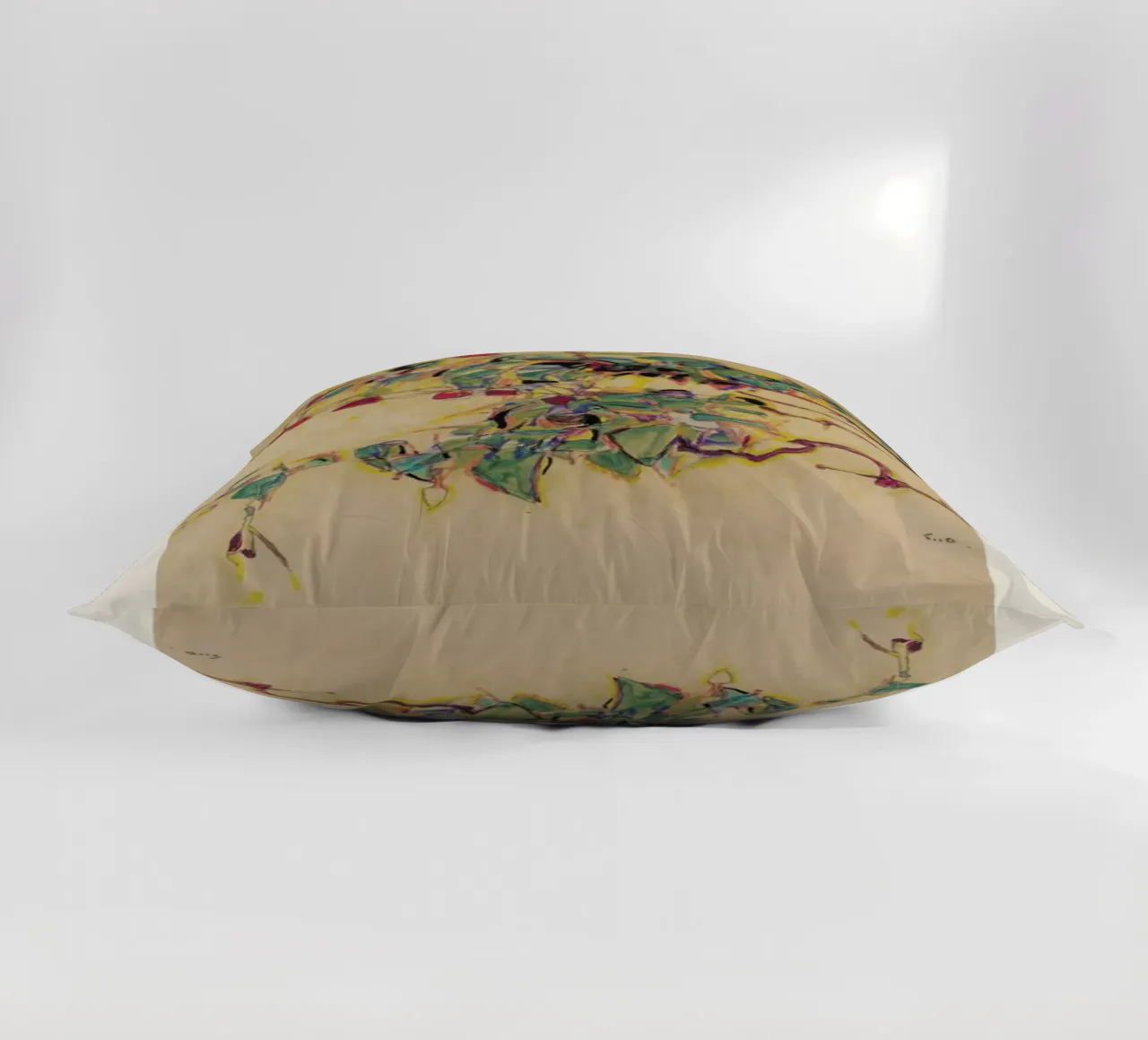 Schiele - Fuchsia cuscino da Vintage by JUNIQE