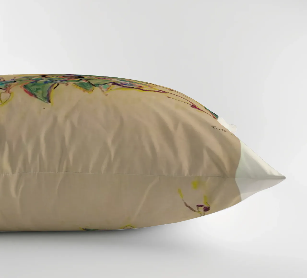 Schiele - Fuchsia cuscino da Vintage by JUNIQE