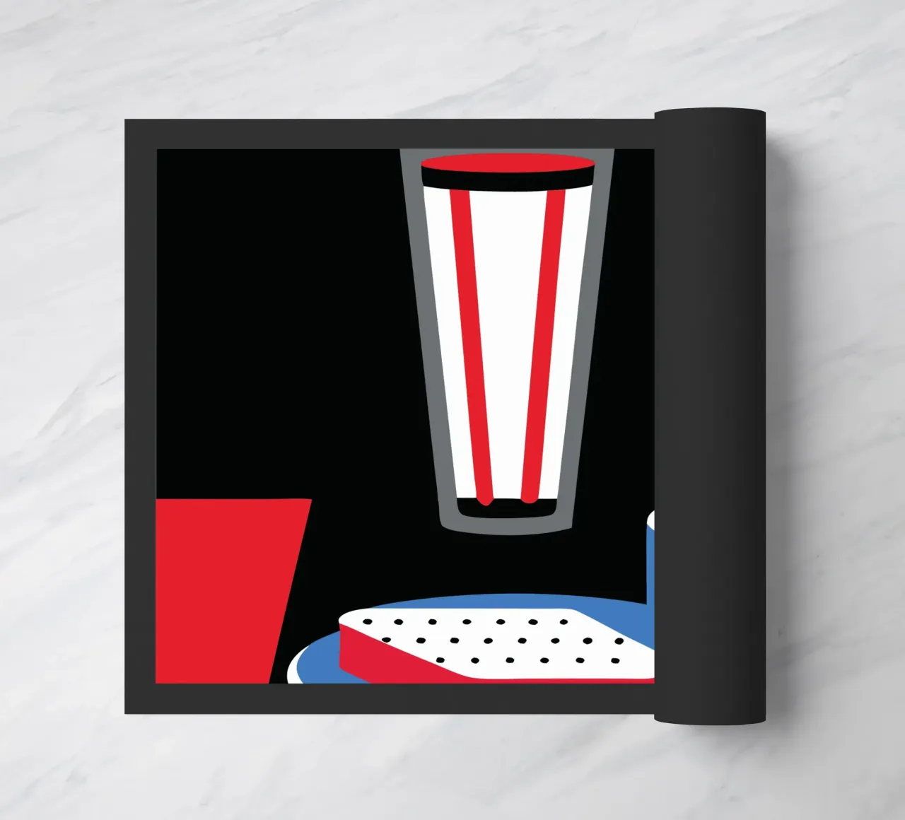 Latte e pane zerbino da LOOK DIFFERENT