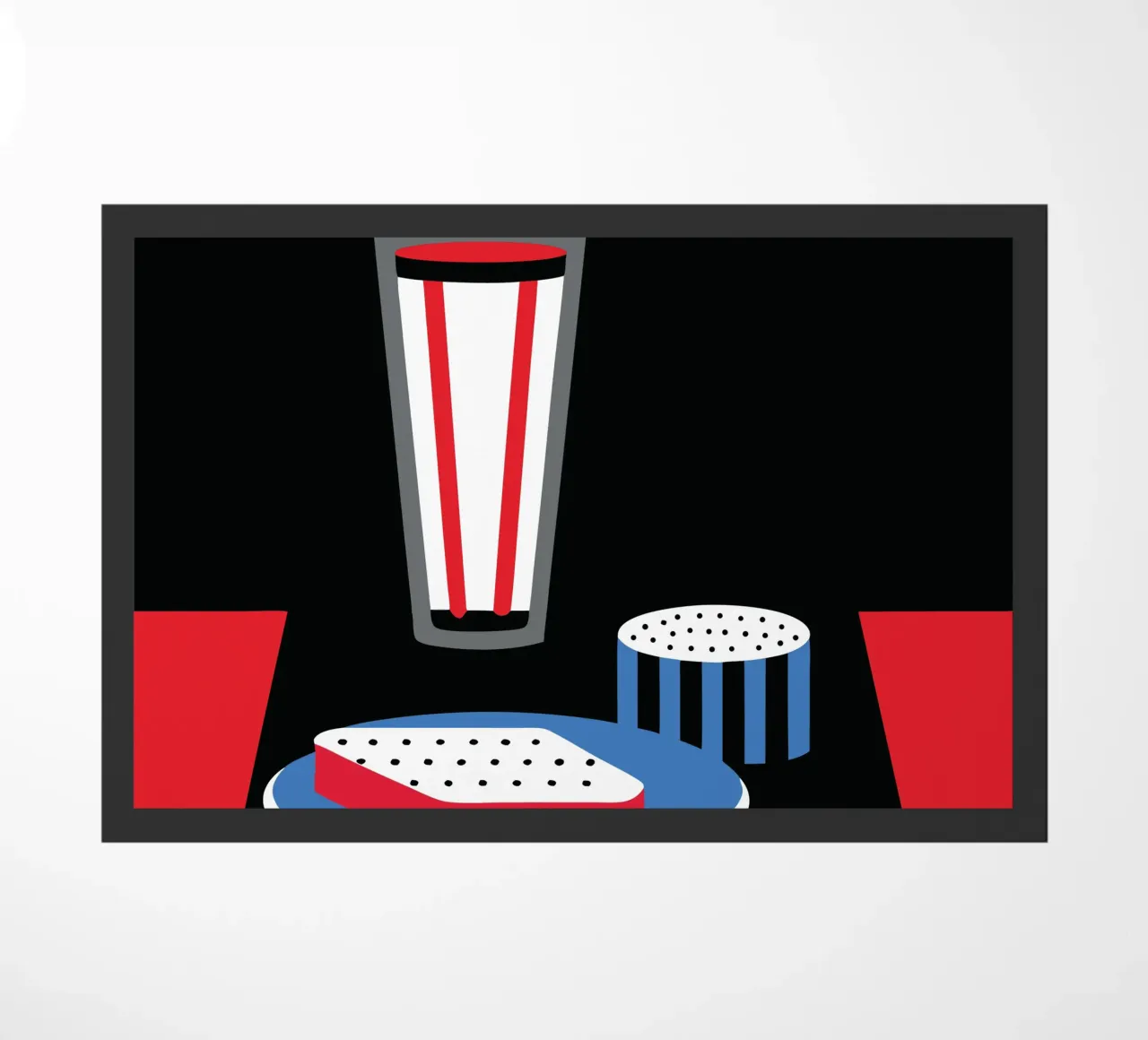 Latte e pane zerbino da LOOK DIFFERENT