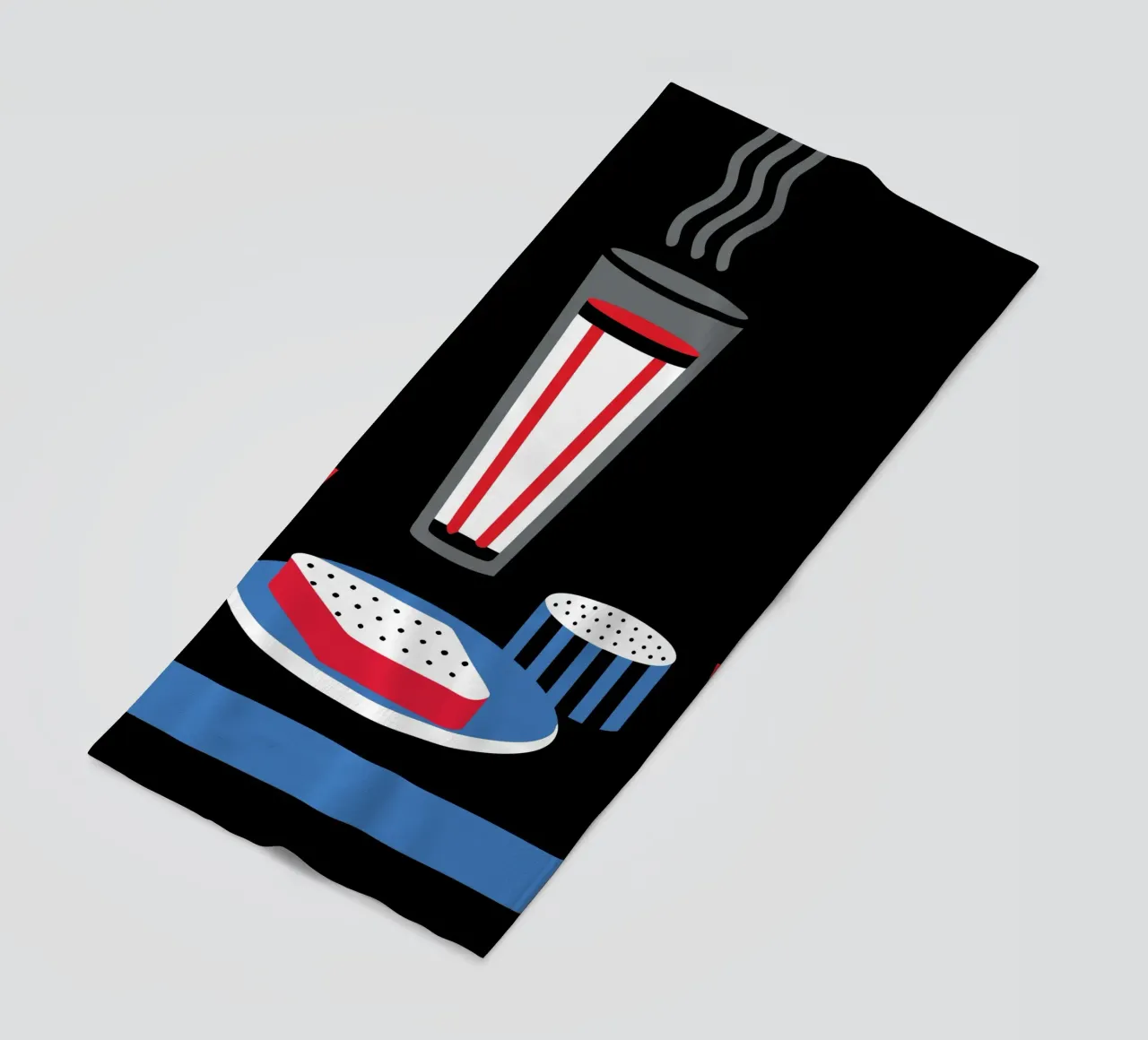 Latte e pane telo mare da LOOK DIFFERENT