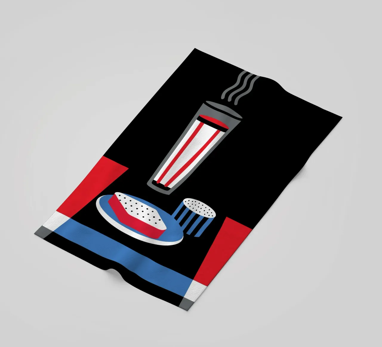 Latte e pane telo mare da LOOK DIFFERENT